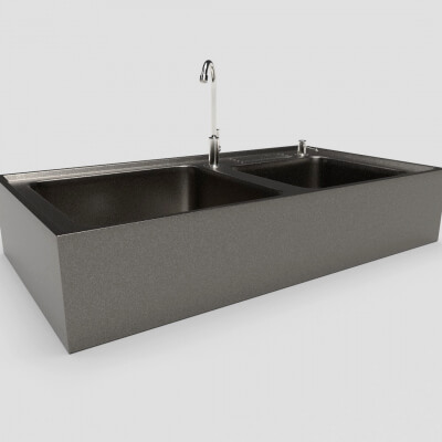 Sink with Faucet RH1