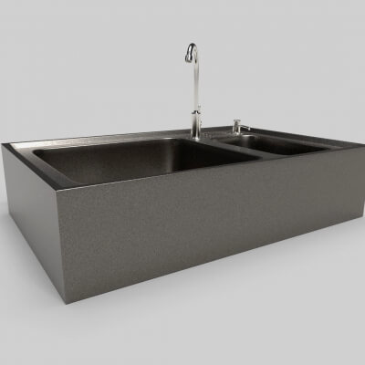 Sink with Faucet RH2