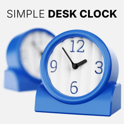 Simple Desk Clock