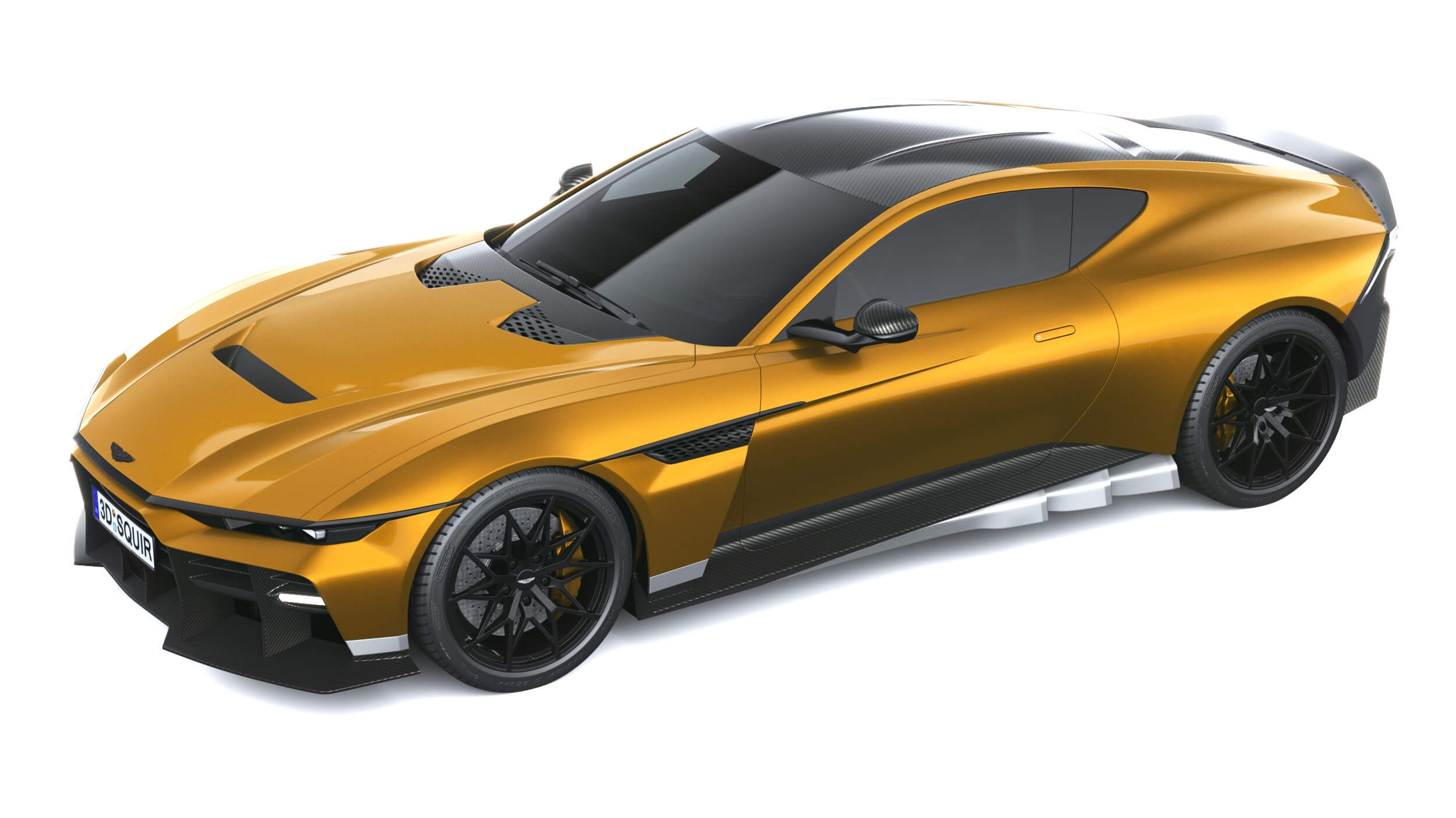 Aston Martin Valen 2028 3D Model