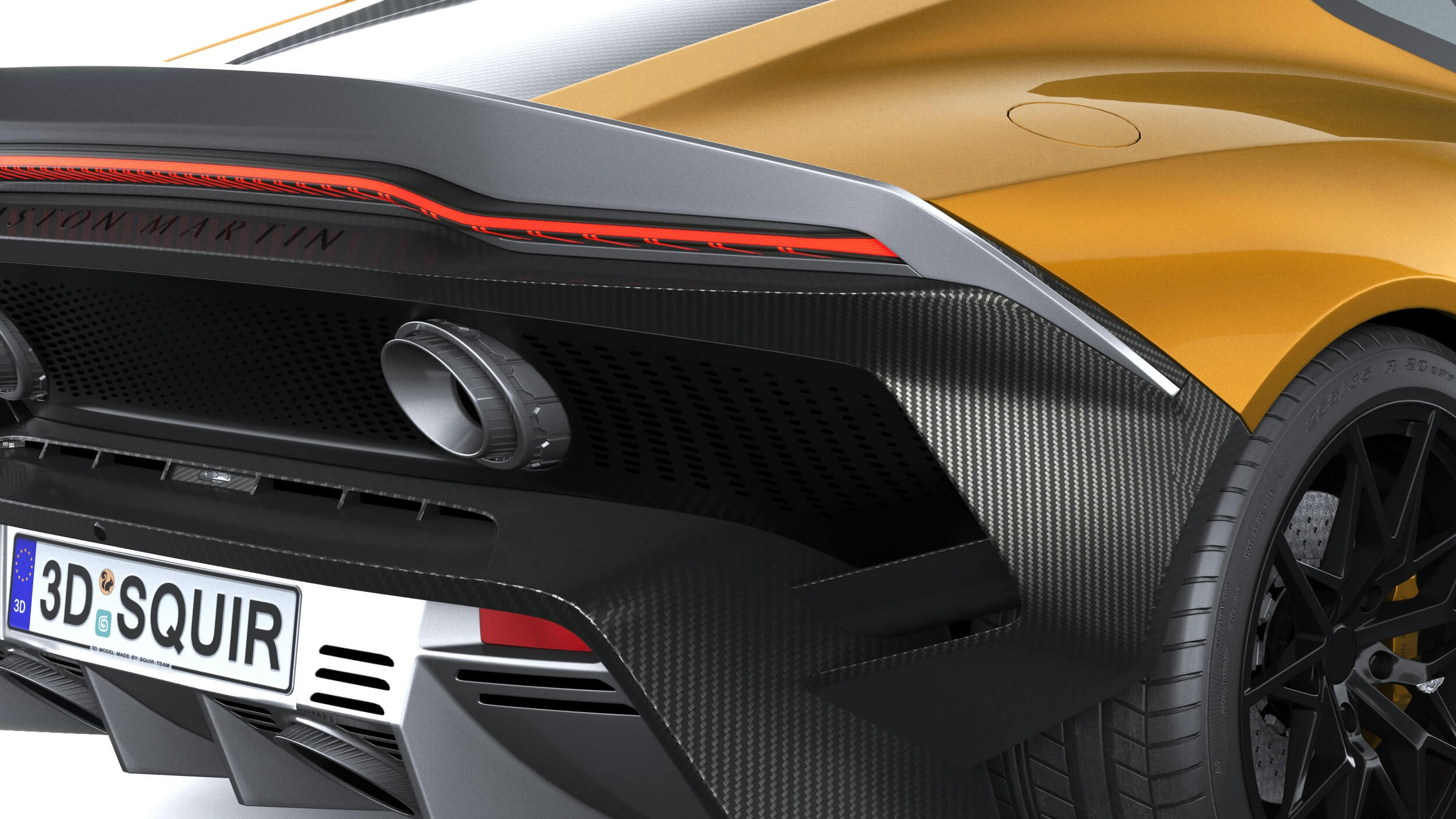 Aston Martin Valen 2028 3D Model