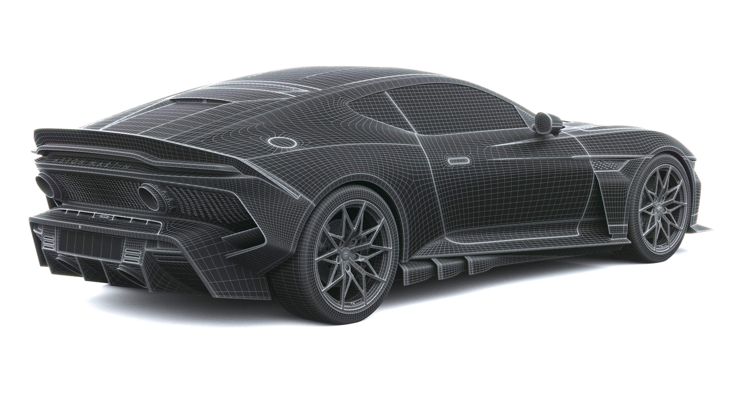 Aston Martin Valen 2028 3D Model