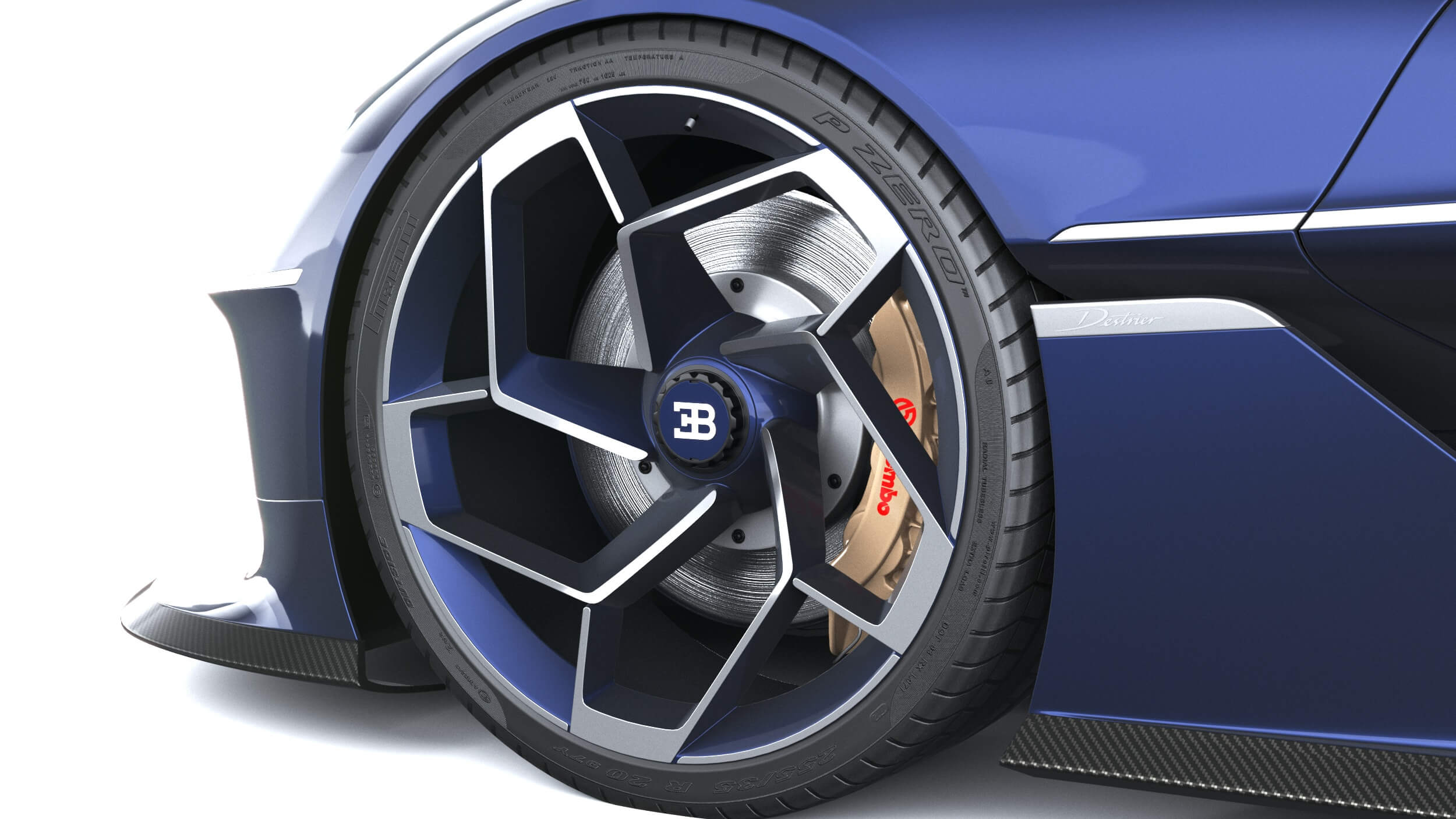 Bugatti Destrier 2026 3D Model
