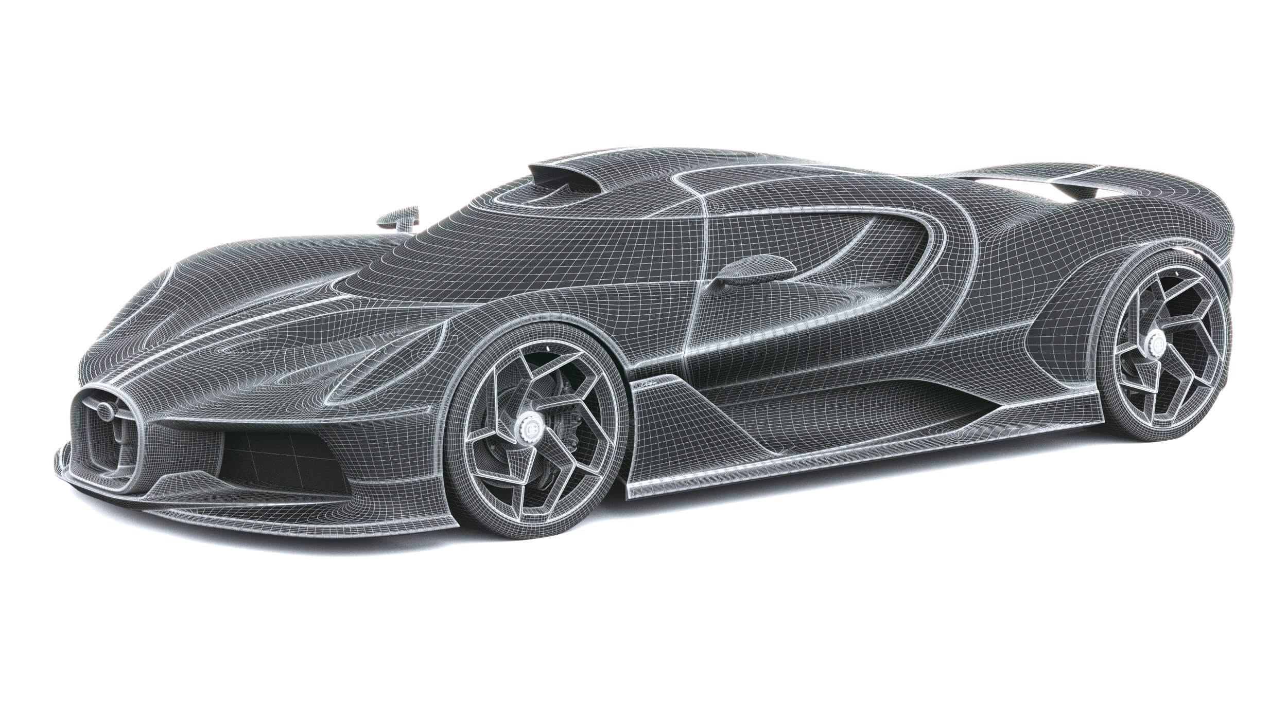 Bugatti Destrier 2026 3D Model