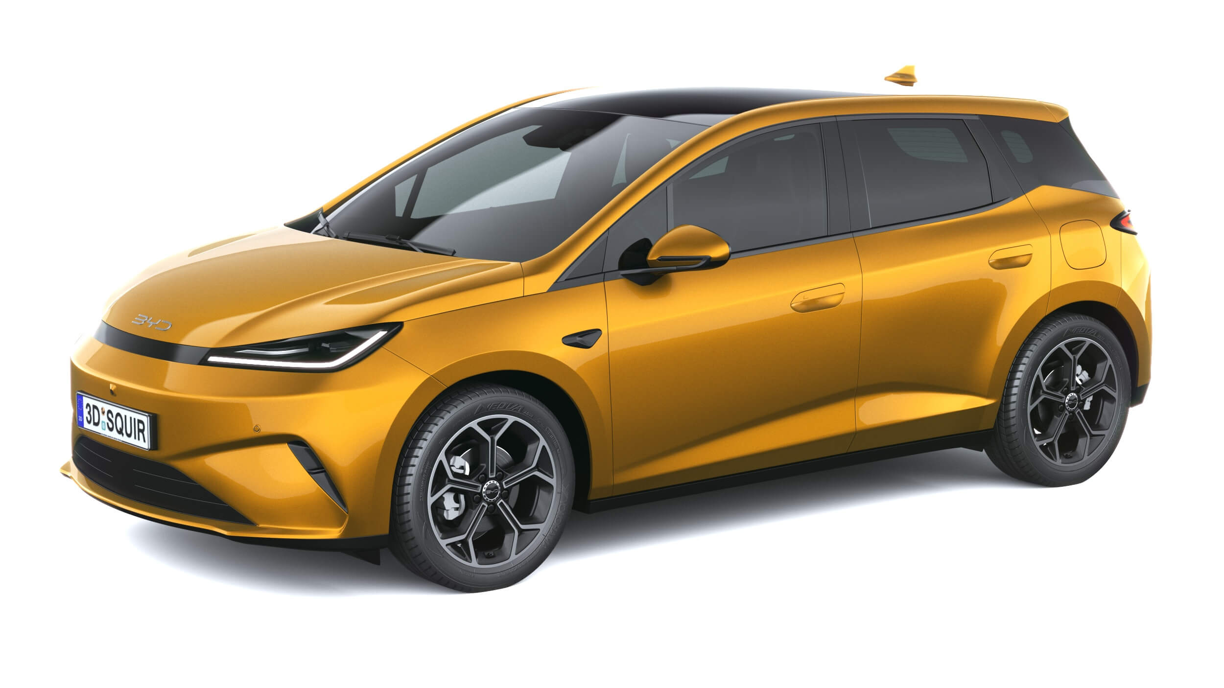 BYD Dolphin G DM-i 2027 3D Model