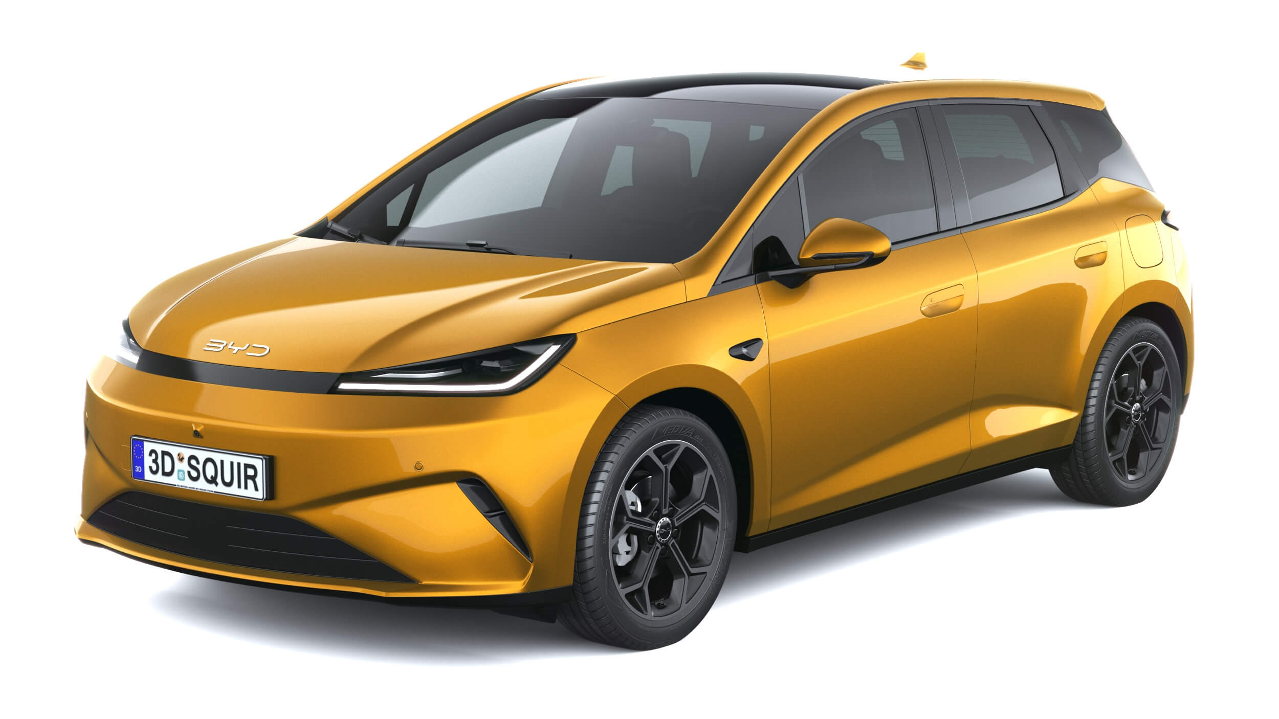 BYD Dolphin G DM-i 2027 3D Model