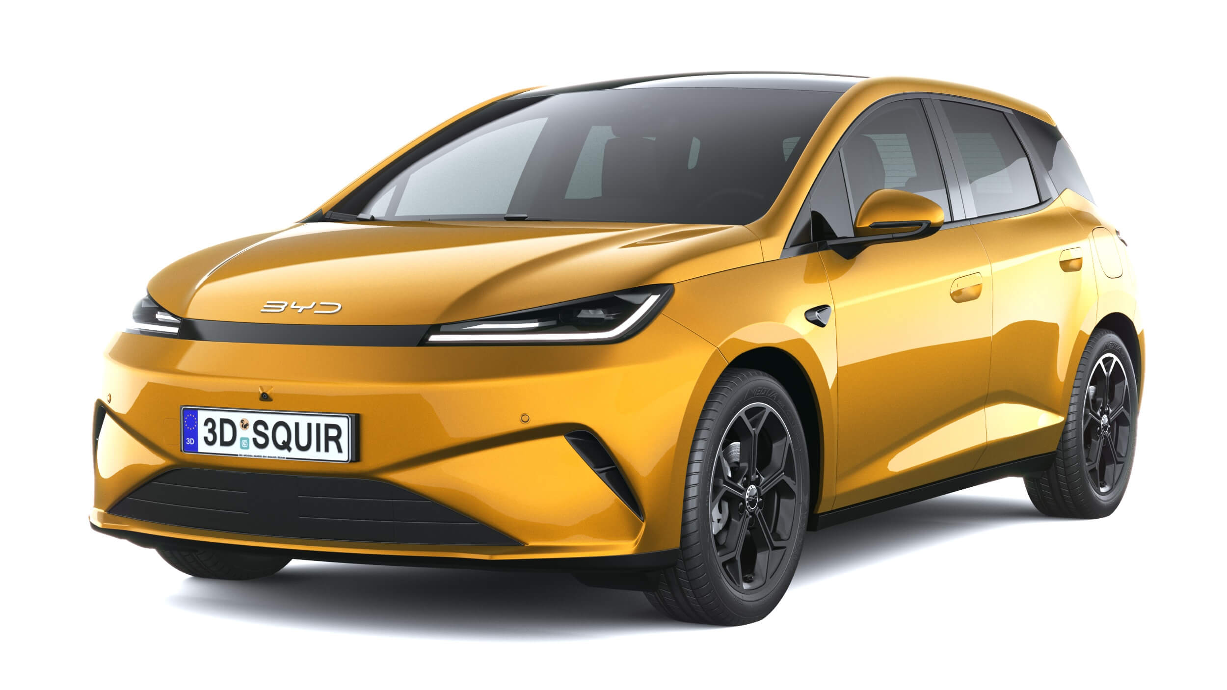 BYD Dolphin G DM-i 2027 3D Model