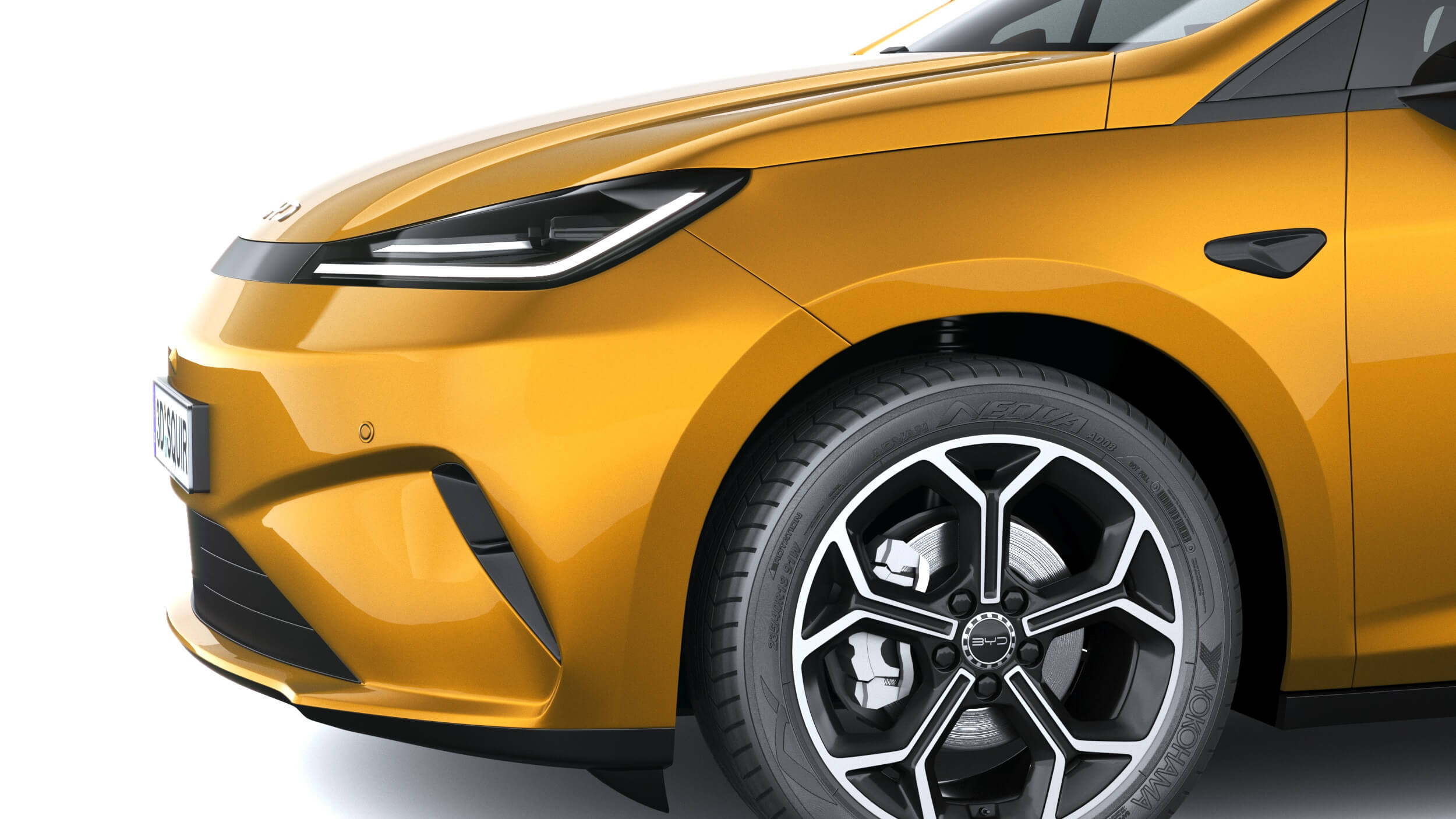 BYD Dolphin G DM-i 2027 3D Model