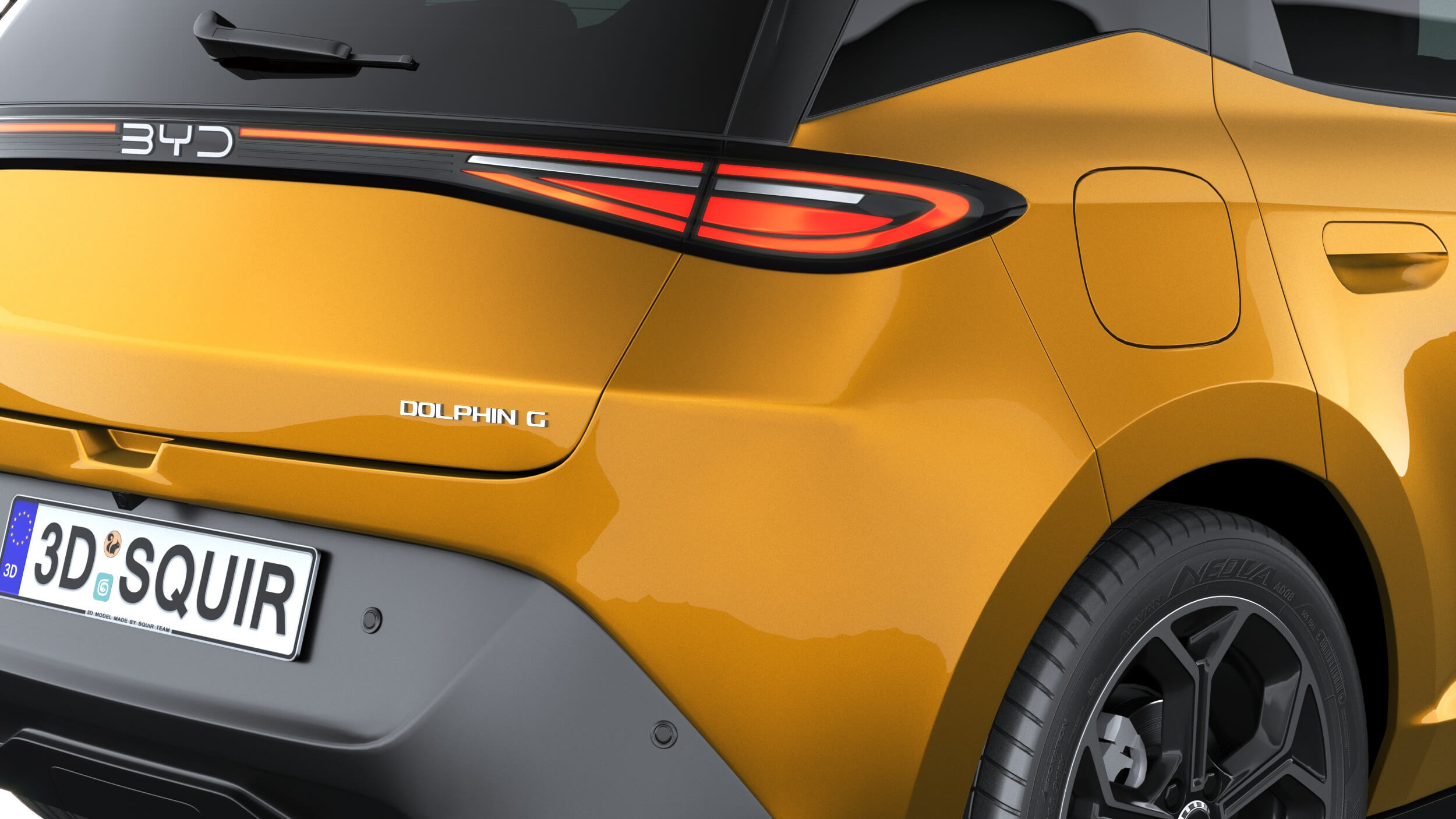 BYD Dolphin G DM-i 2027 3D Model