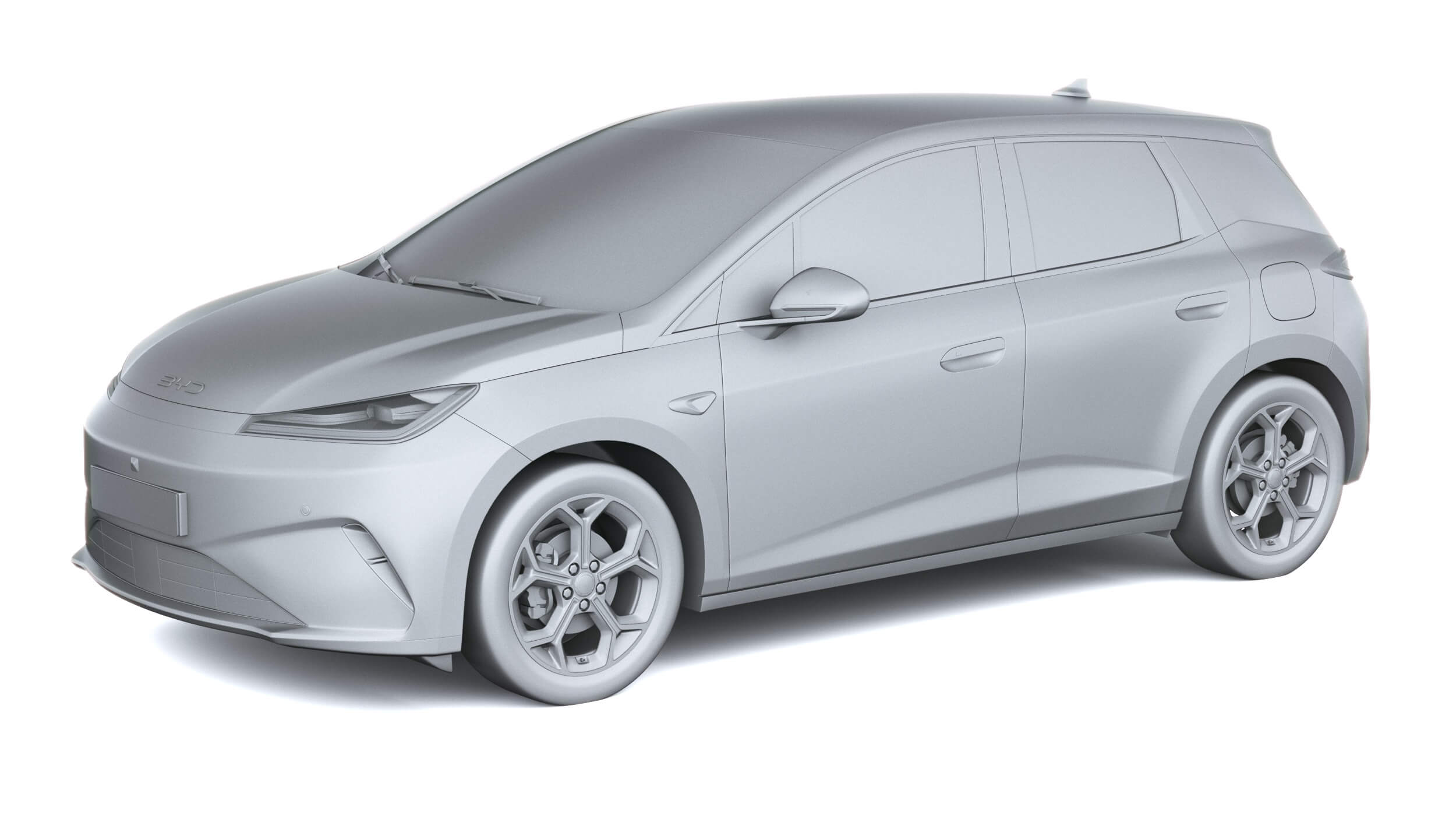 BYD Dolphin G DM-i 2027 3D Model