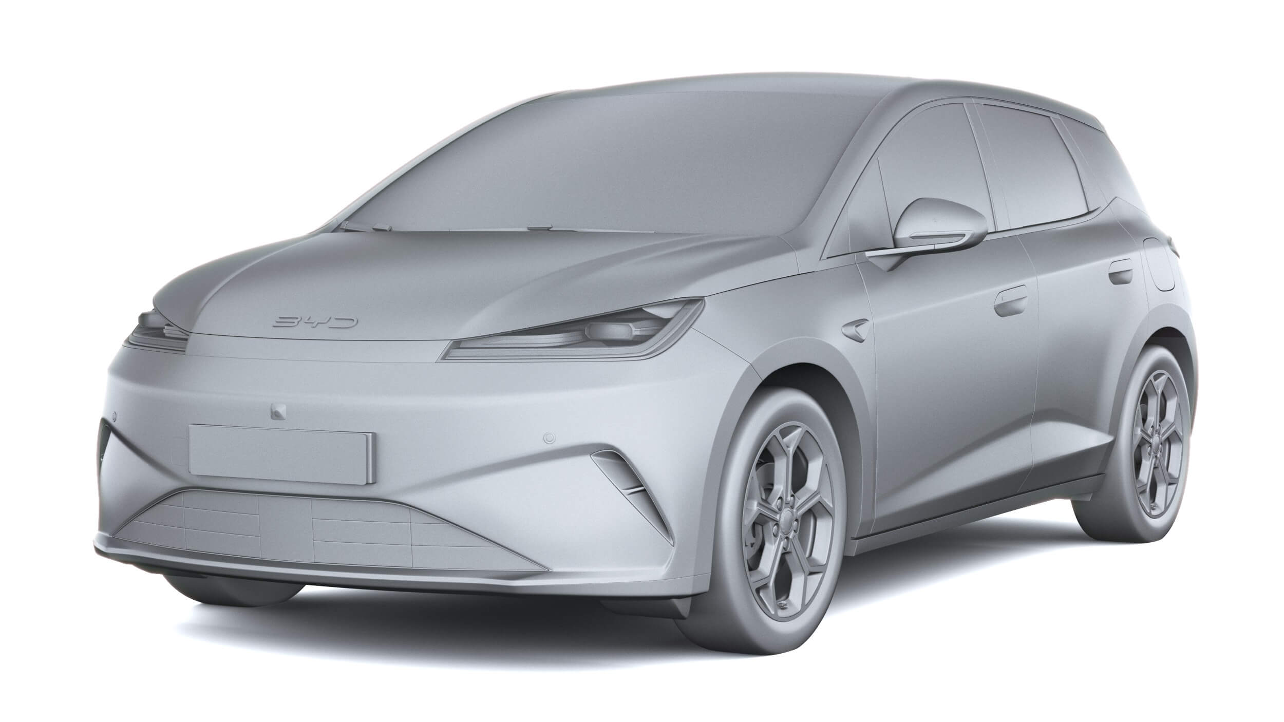 BYD Dolphin G DM-i 2027 3D Model