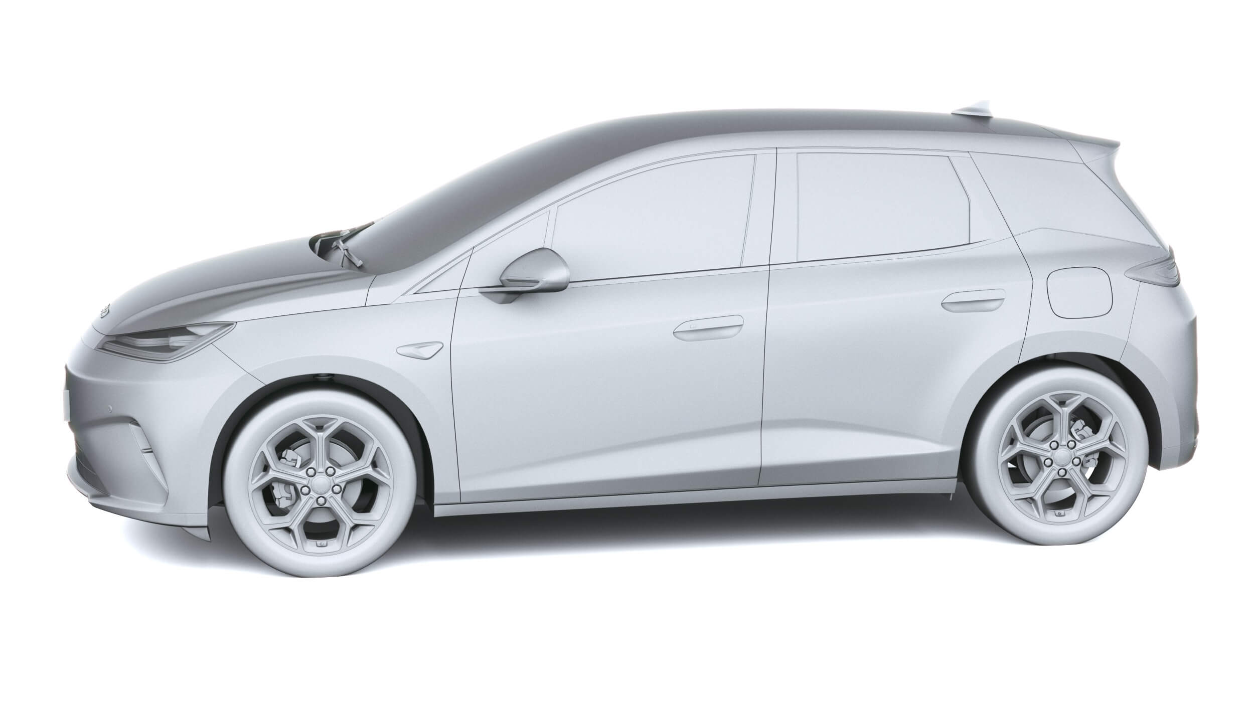 BYD Dolphin G DM-i 2027 3D Model