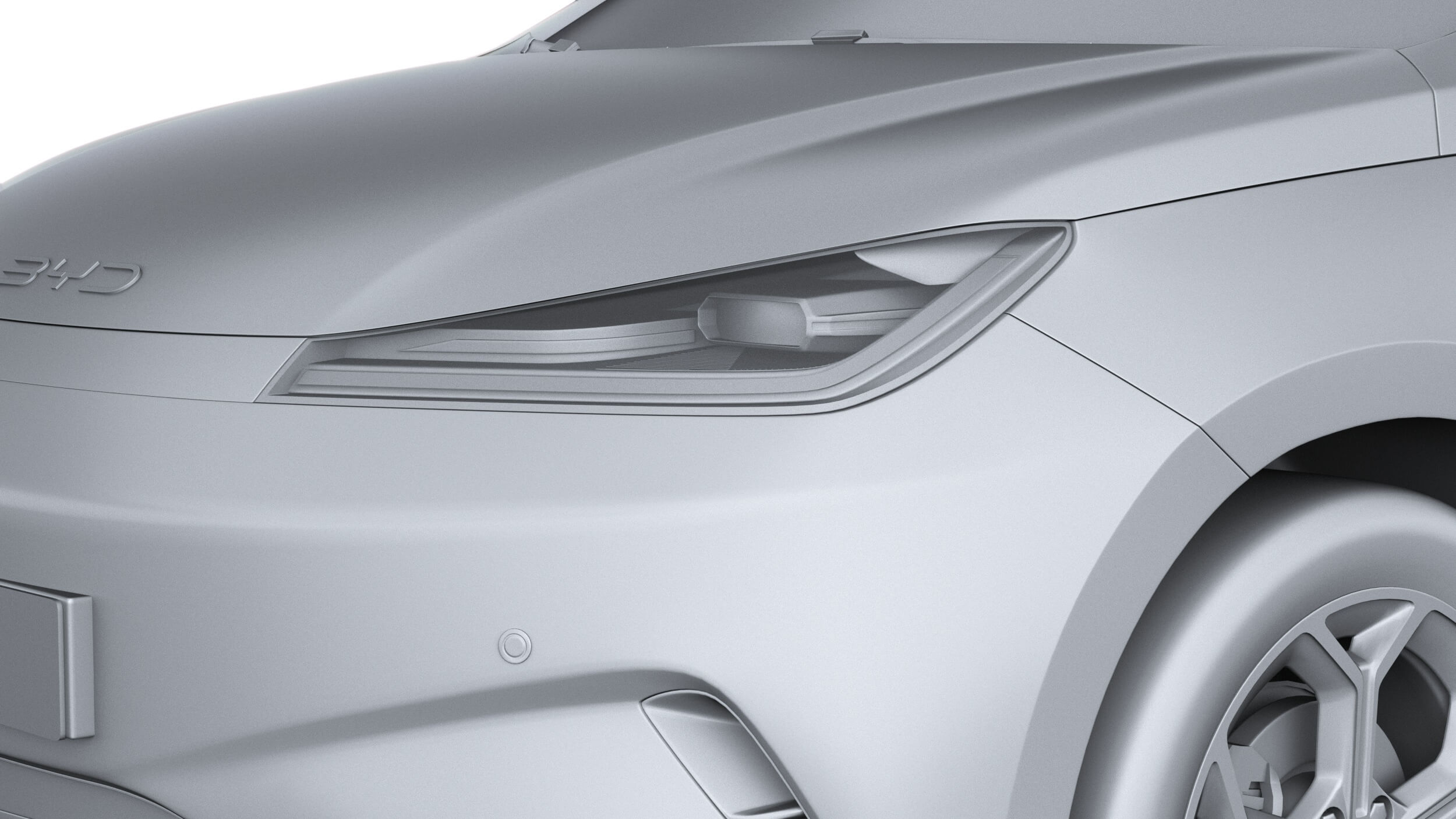 BYD Dolphin G DM-i 2027 3D Model
