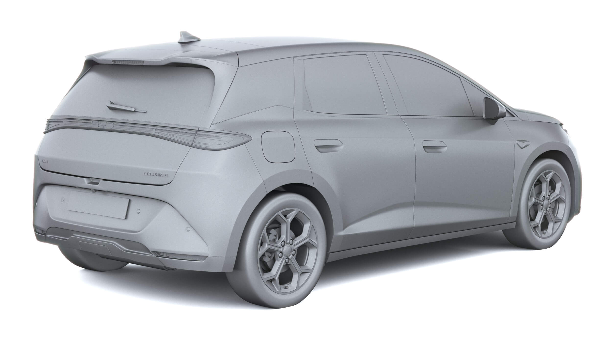 BYD Dolphin G DM-i 2027 3D Model