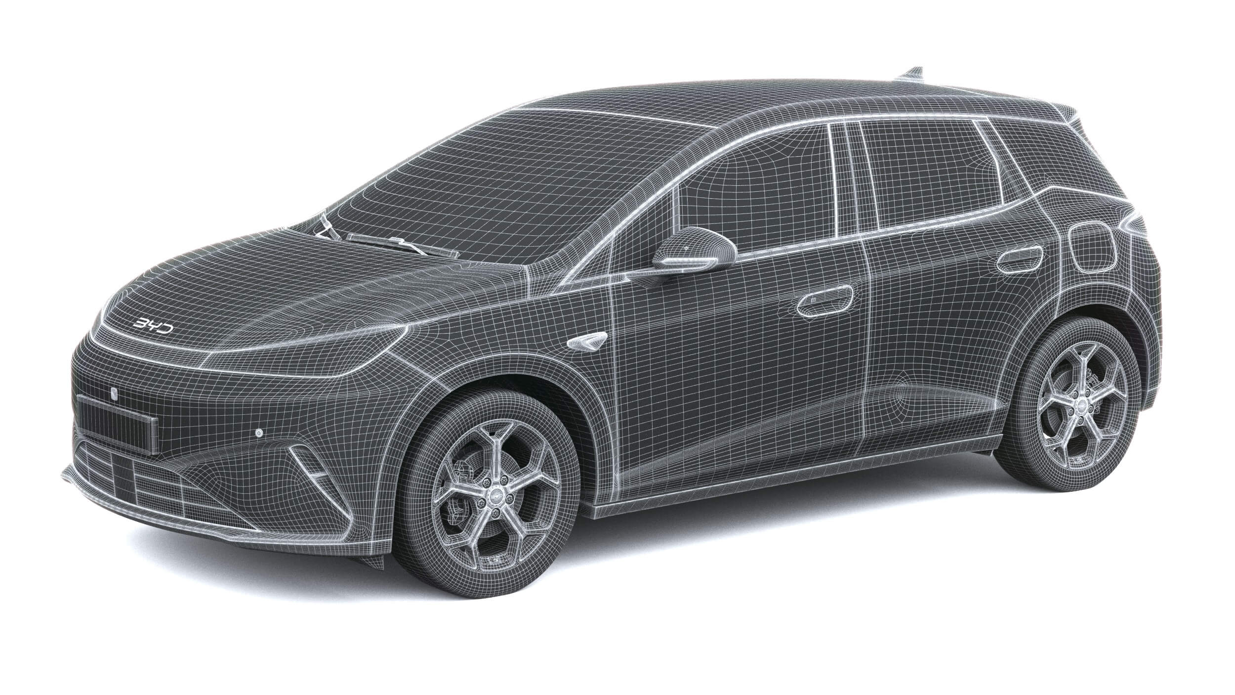BYD Dolphin G DM-i 2027 3D Model
