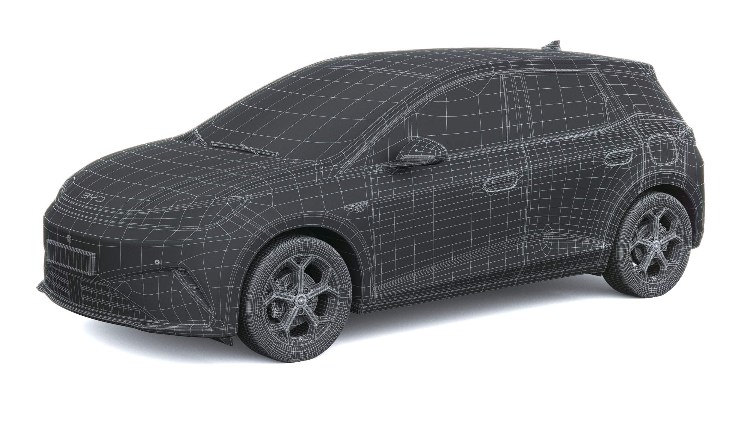 BYD Dolphin G DM-i 2027 3D Model