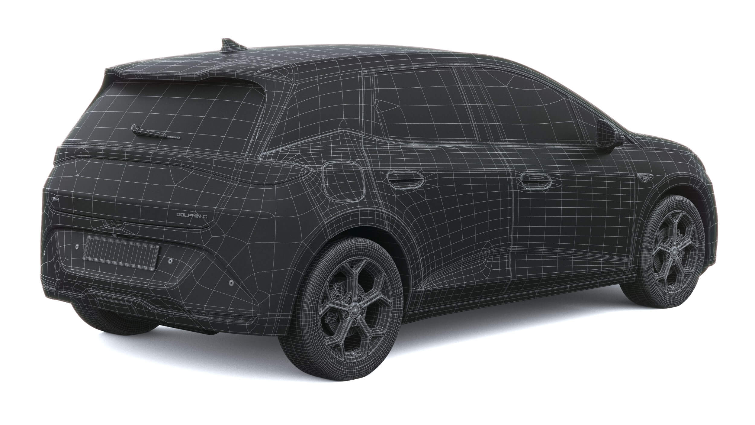 BYD Dolphin G DM-i 2027 3D Model