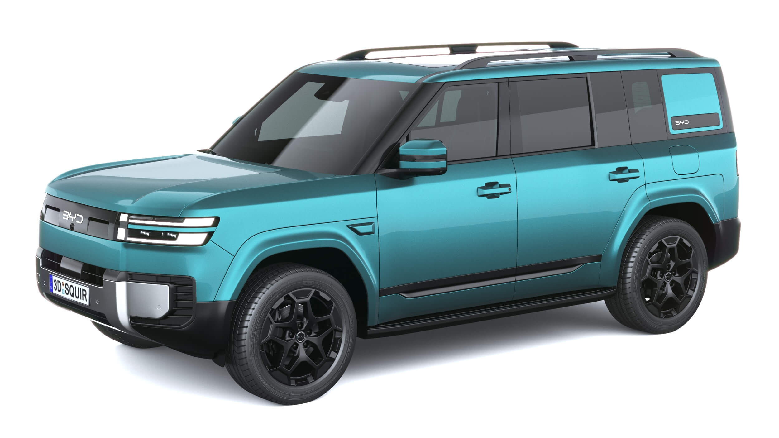 BYD Ti7 2027 3D Model