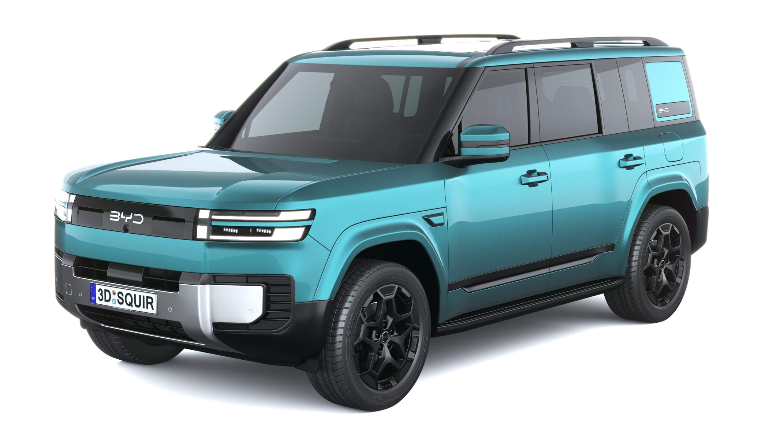 BYD Ti7 2027 3D Model