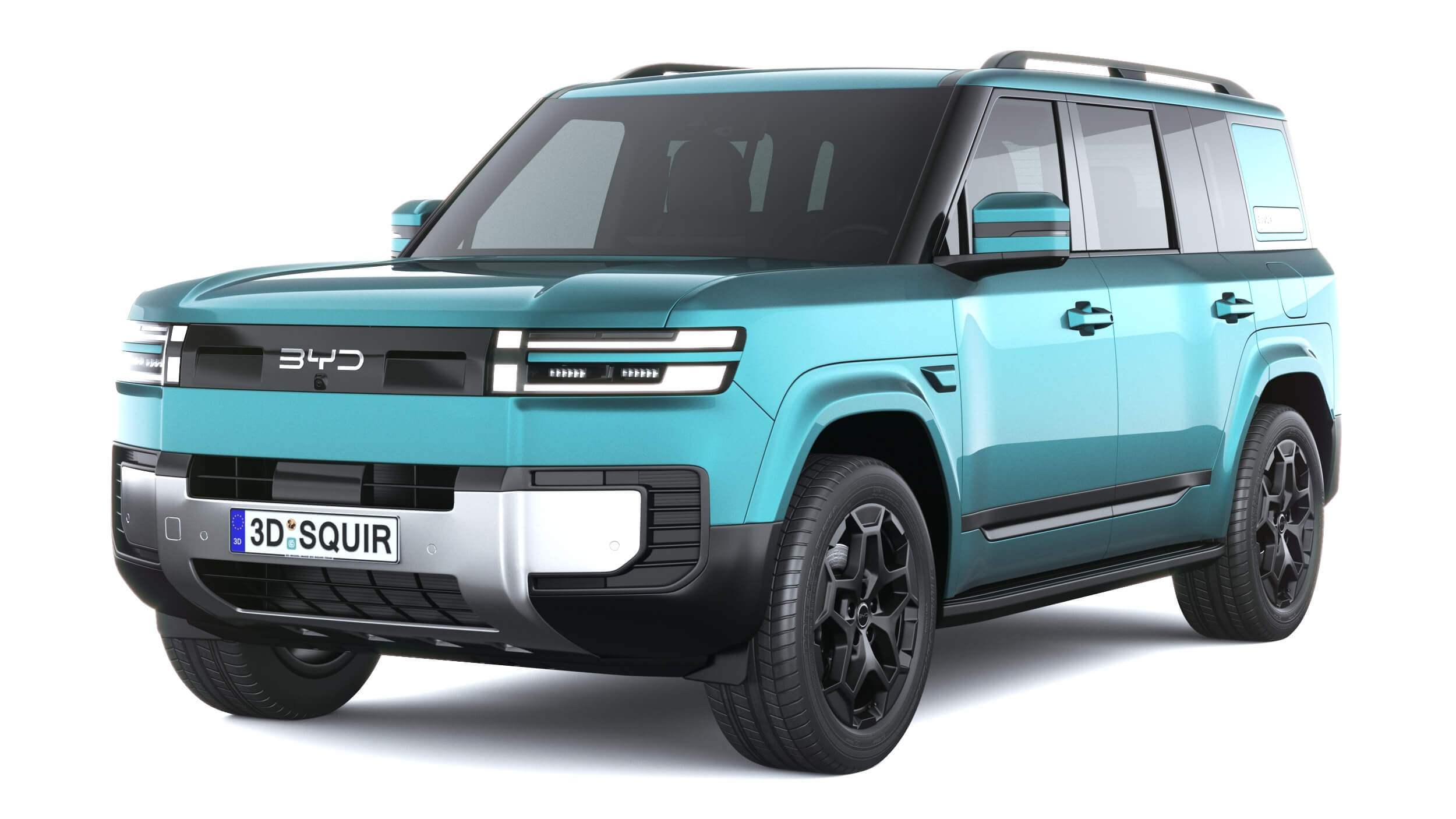 BYD Ti7 2027 3D Model