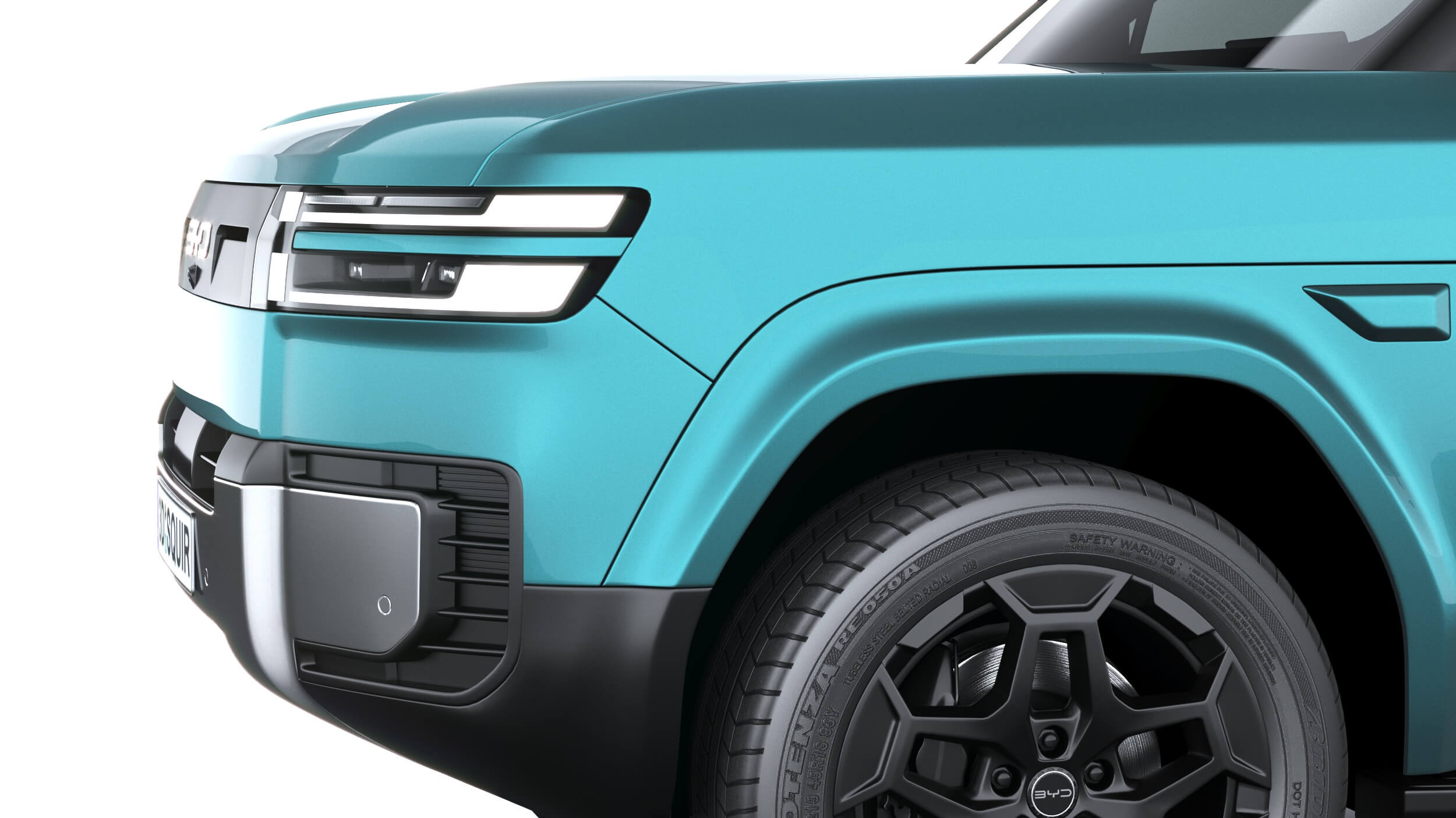 BYD Ti7 2027 3D Model