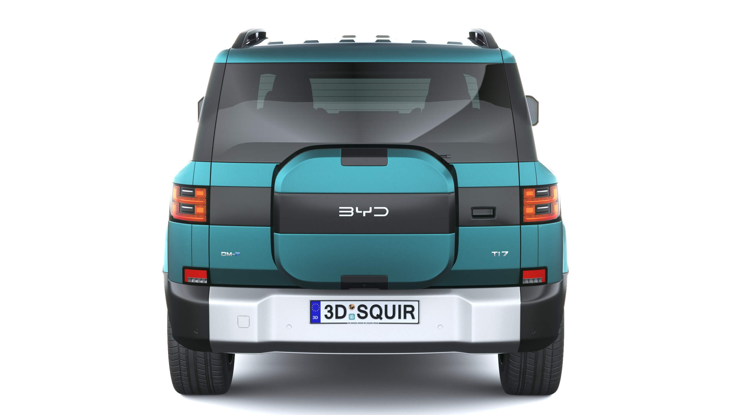 BYD Ti7 2027 3D Model