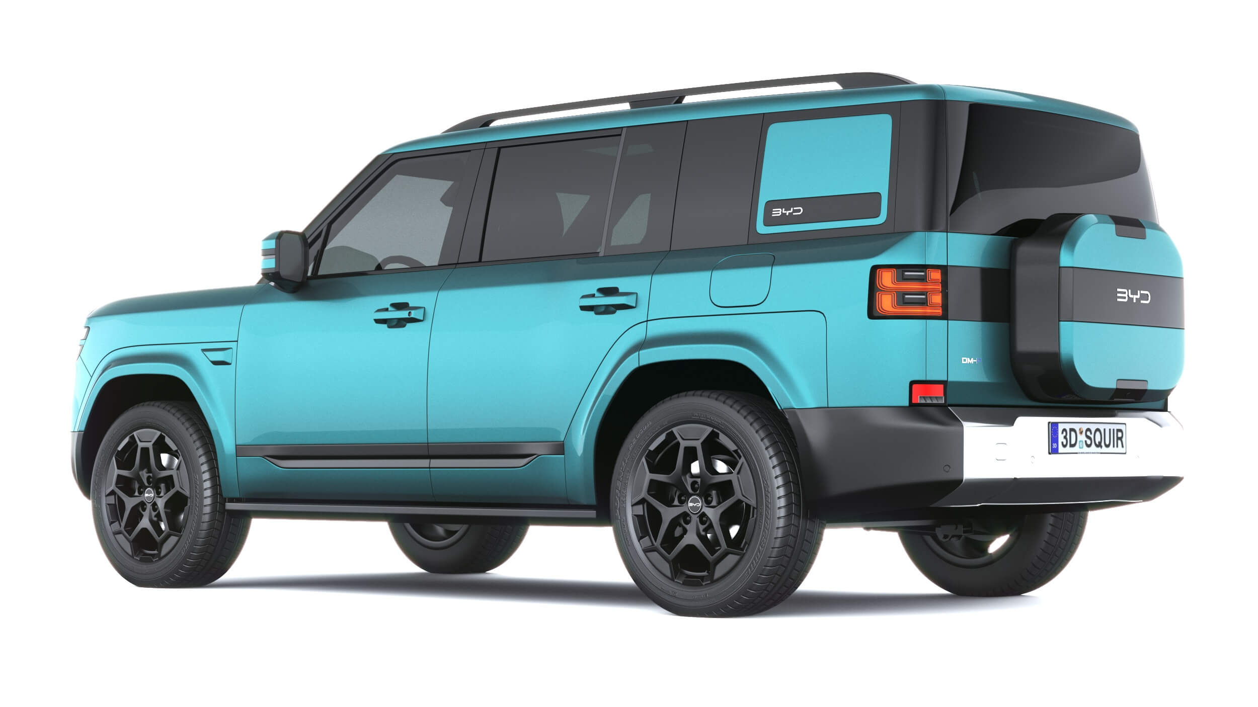 BYD Ti7 2027 3D Model