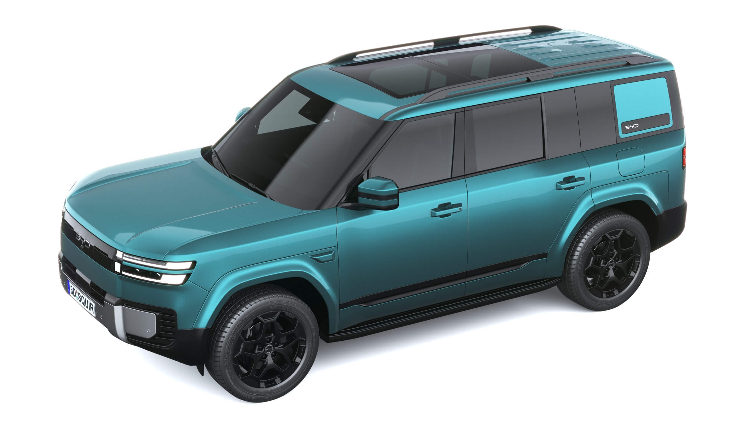 BYD Ti7 2027 3D Model