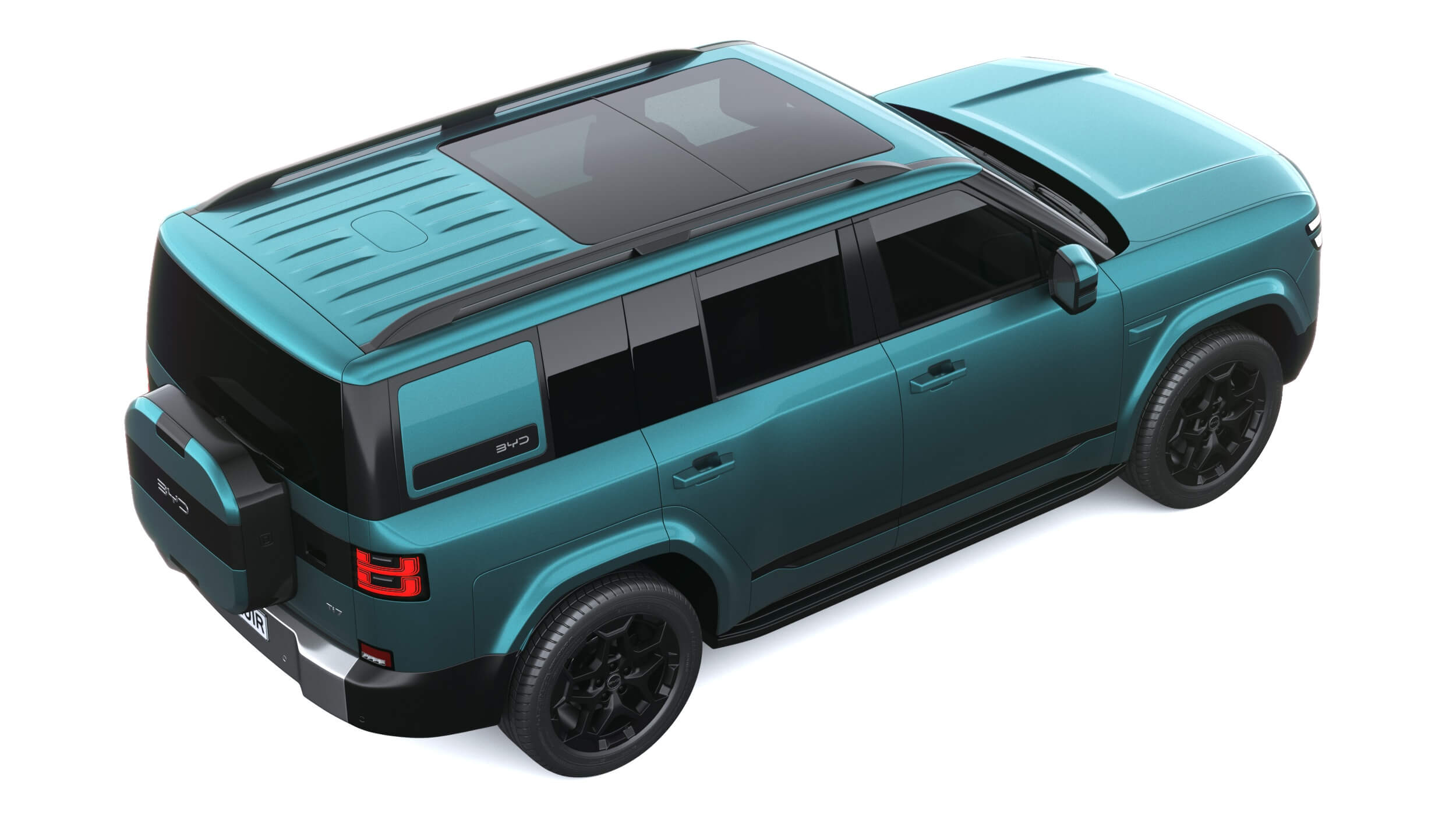 BYD Ti7 2027 3D Model
