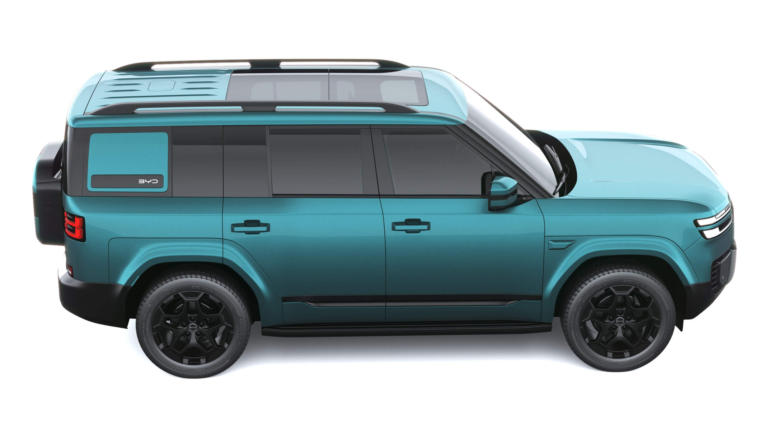 BYD Ti7 2027 3D Model