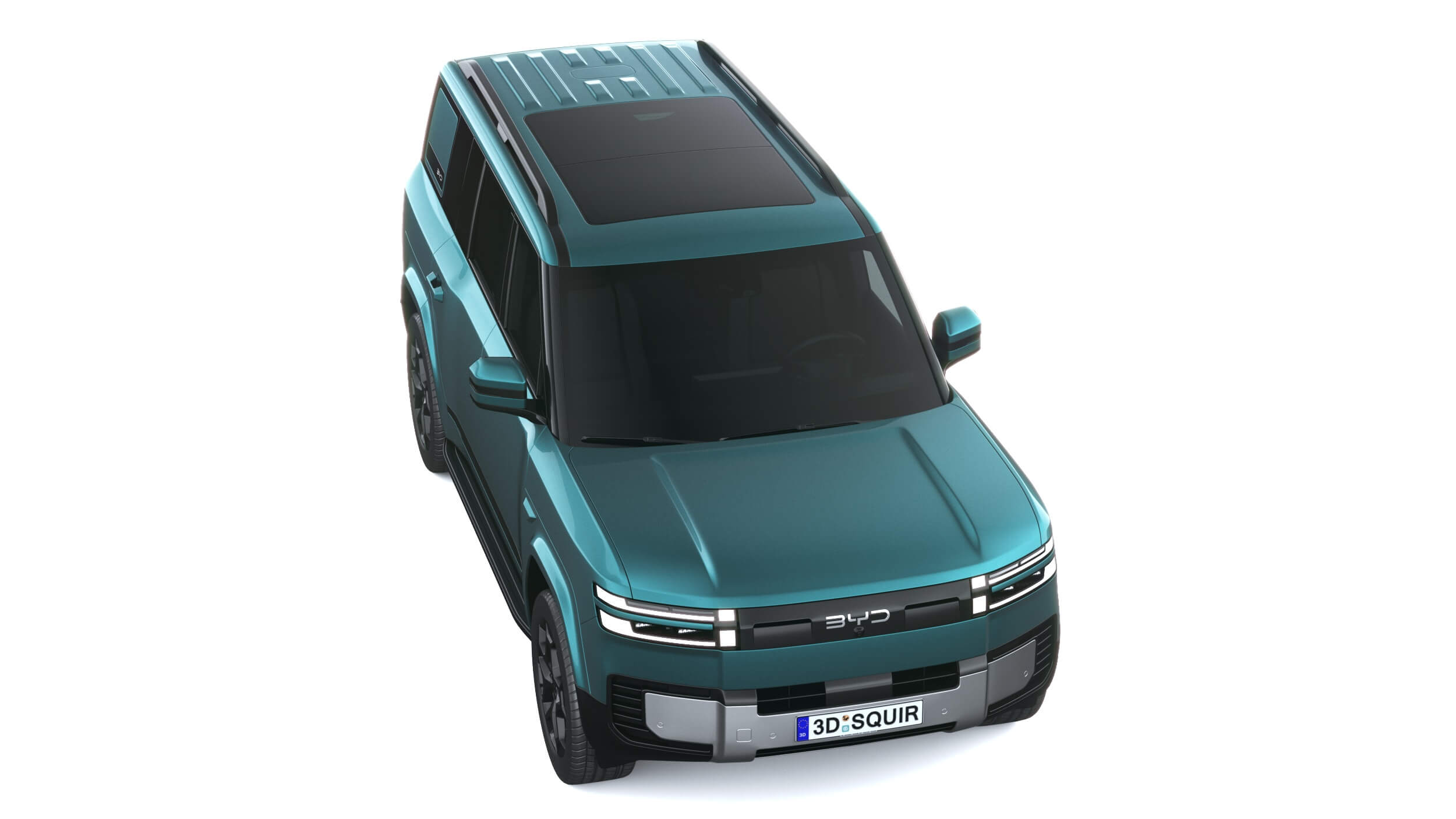BYD Ti7 2027 3D Model