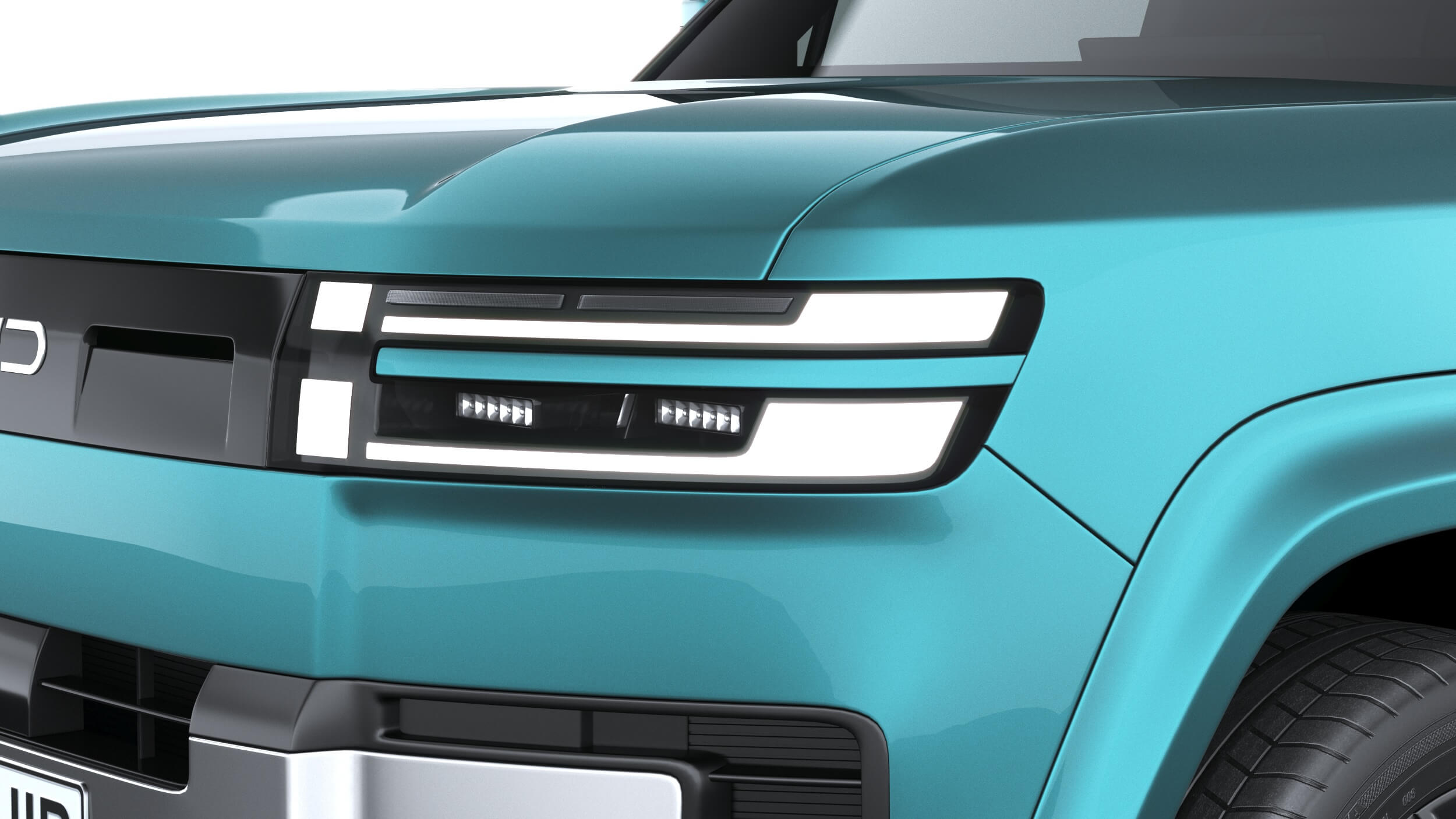 BYD Ti7 2027 3D Model