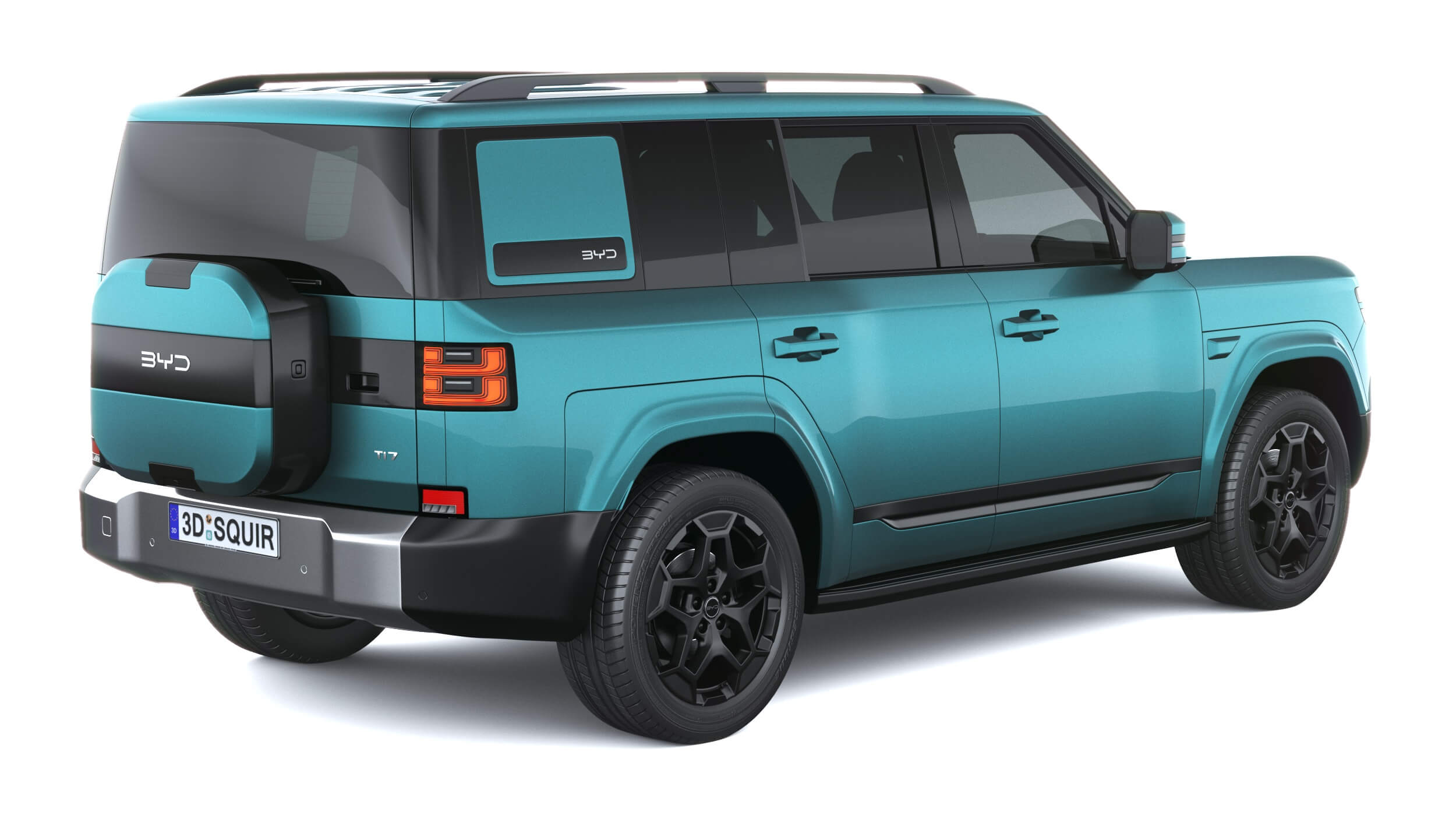 BYD Ti7 2027 3D Model
