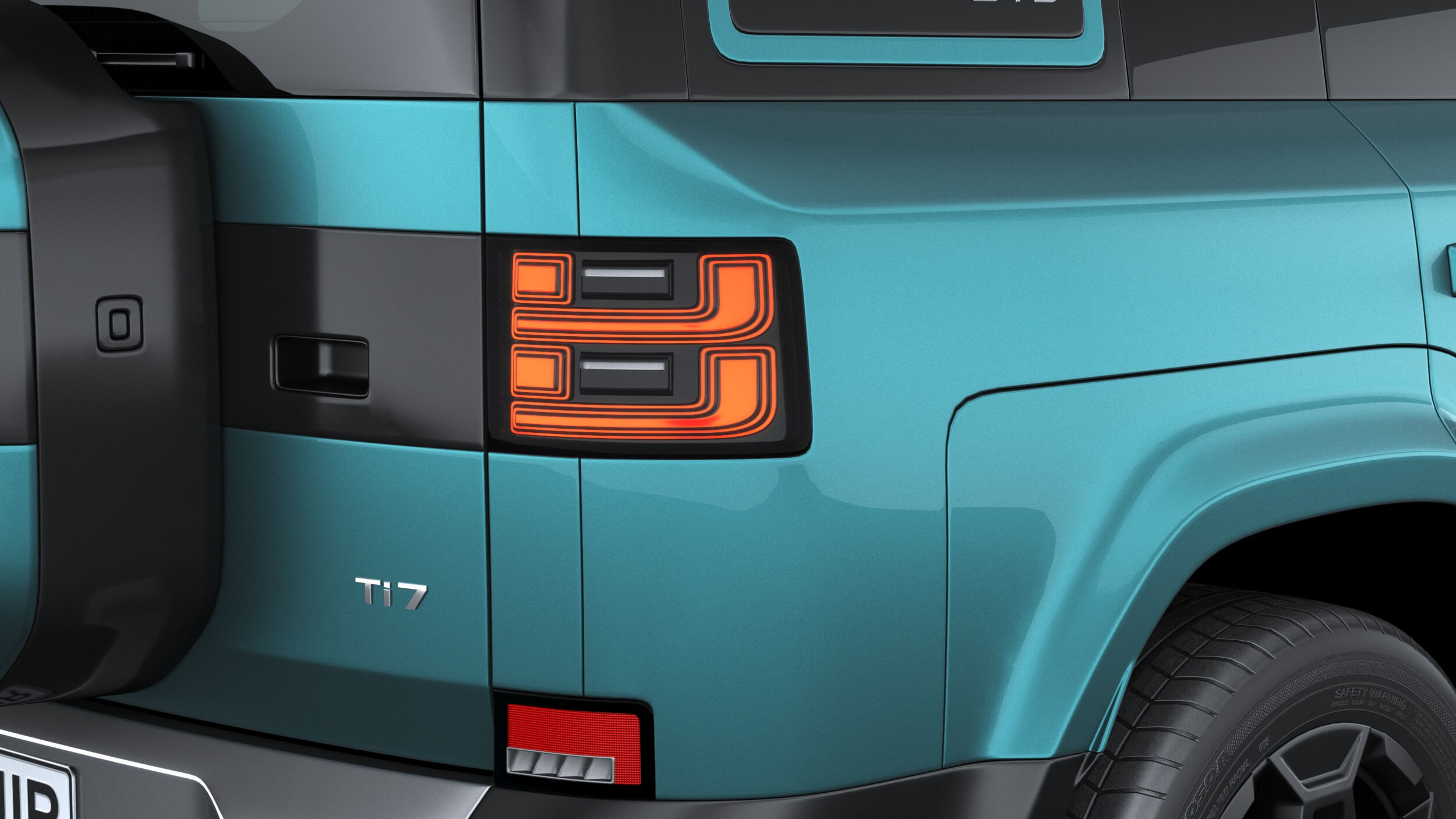 BYD Ti7 2027 3D Model