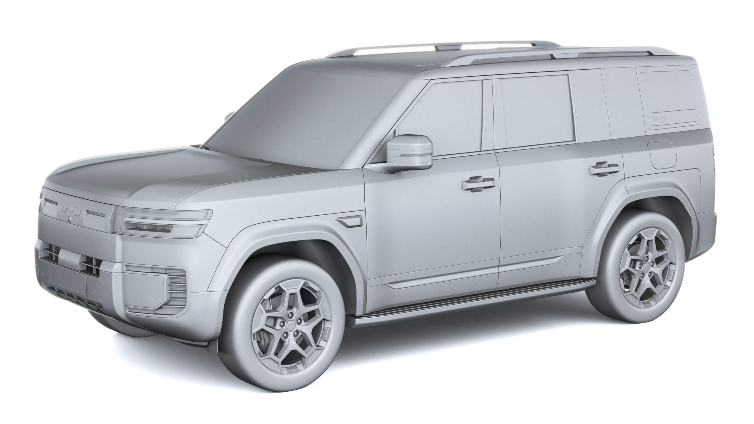 BYD Ti7 2027 3D Model