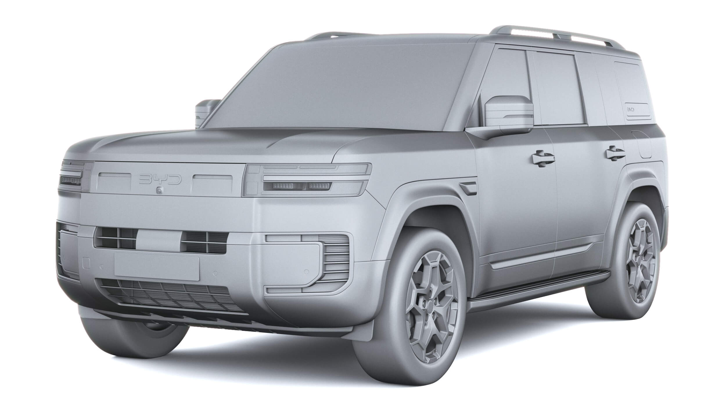 BYD Ti7 2027 3D Model