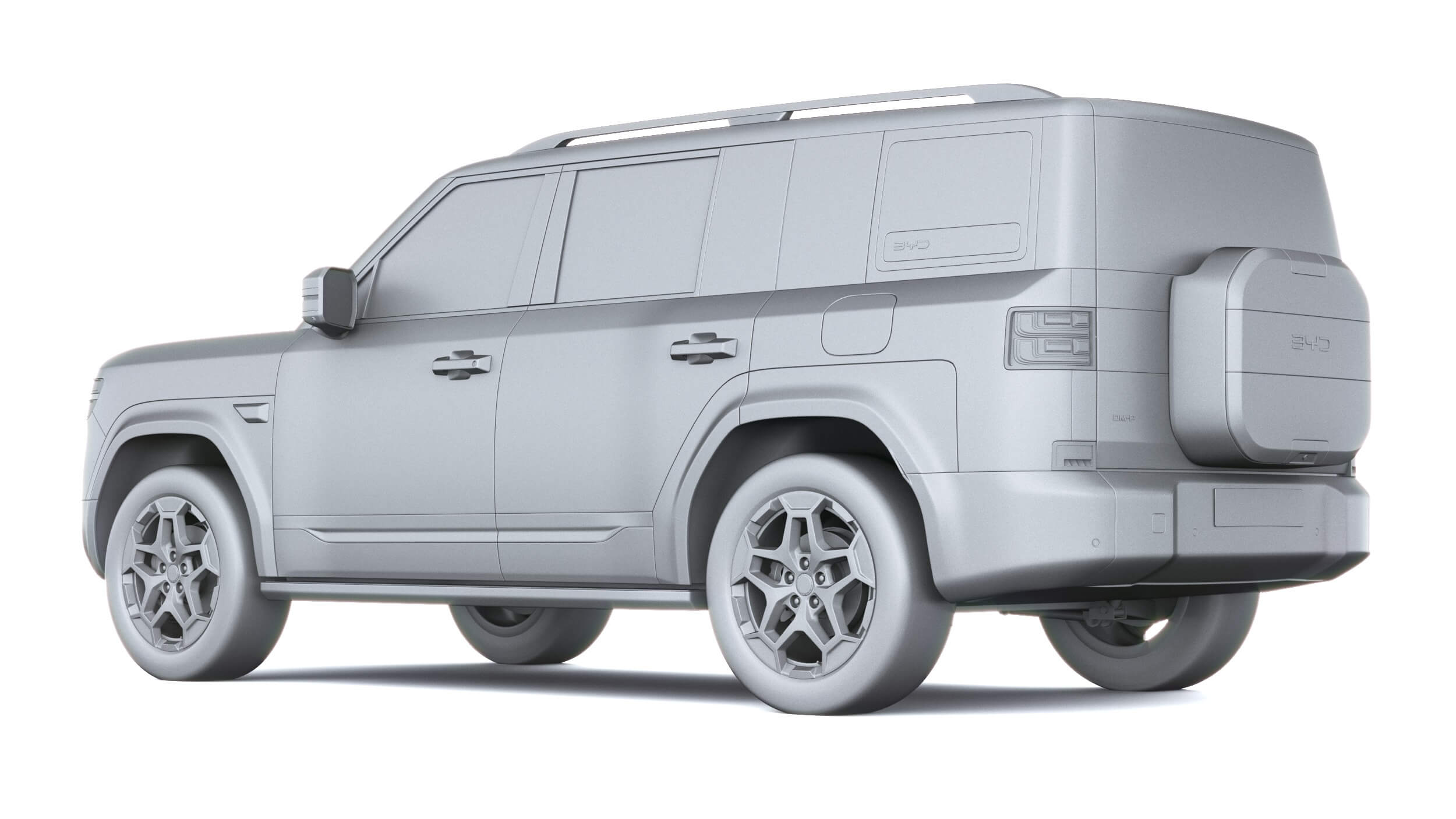 BYD Ti7 2027 3D Model