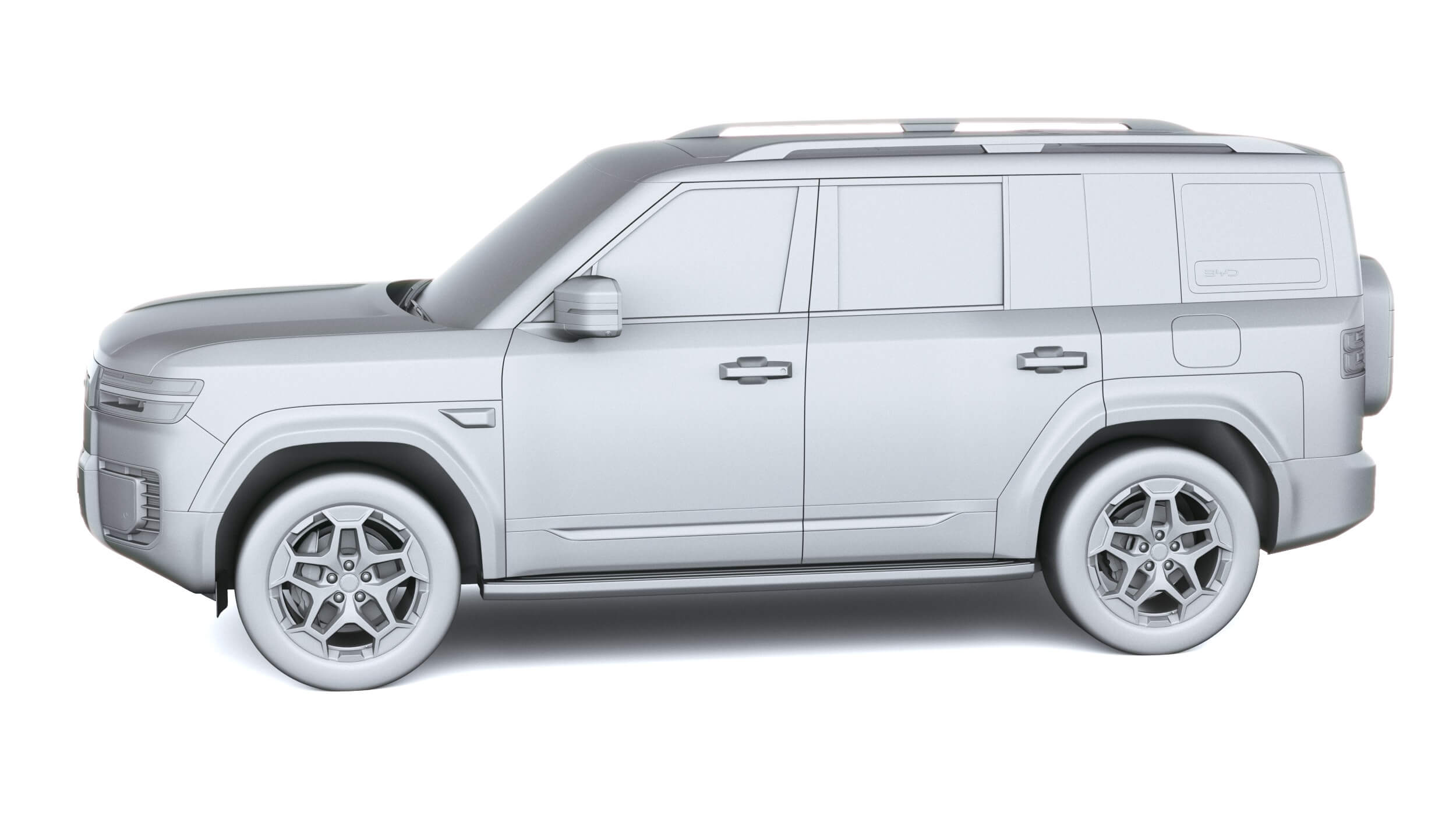 BYD Ti7 2027 3D Model