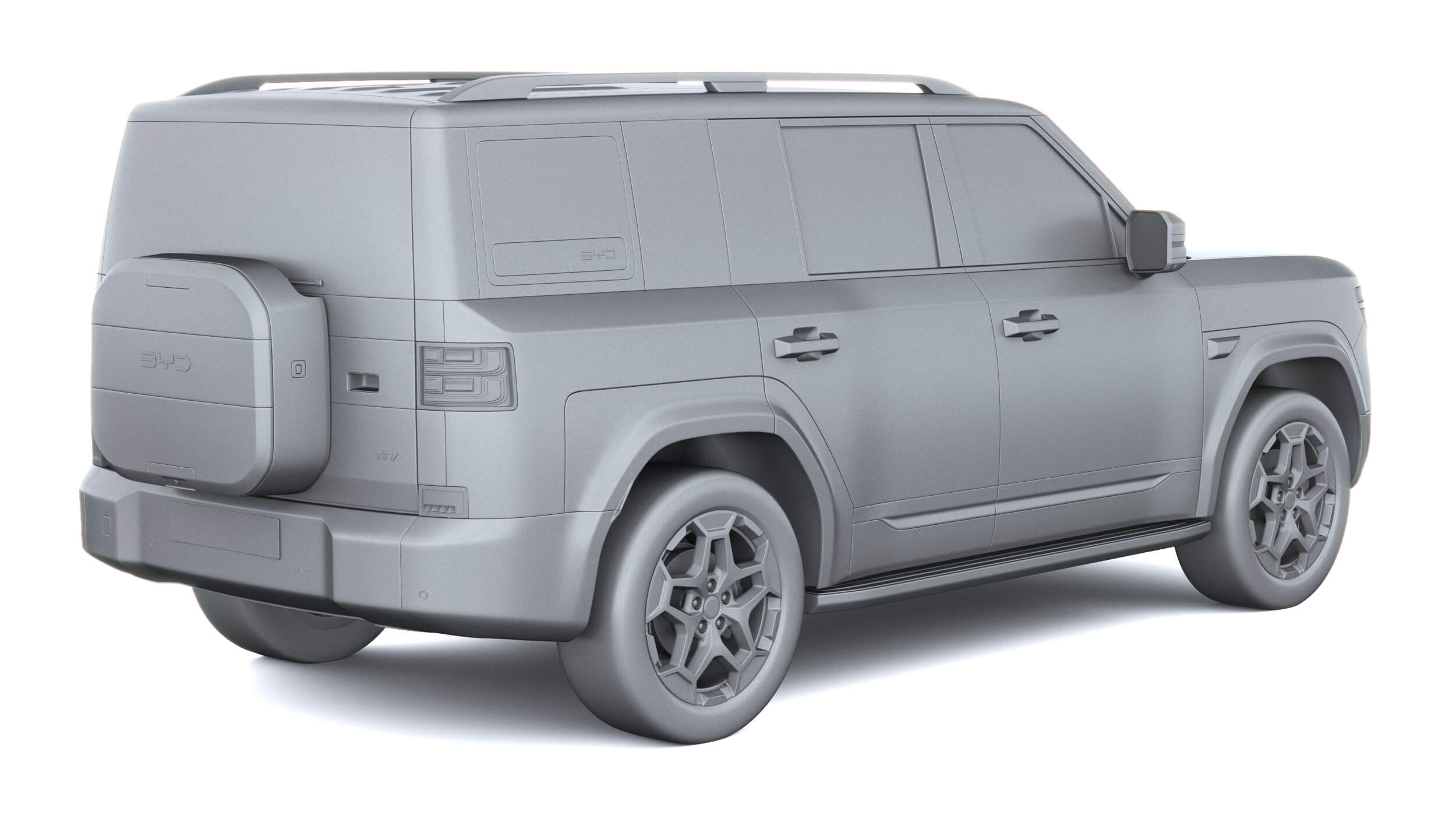 BYD Ti7 2027 3D Model