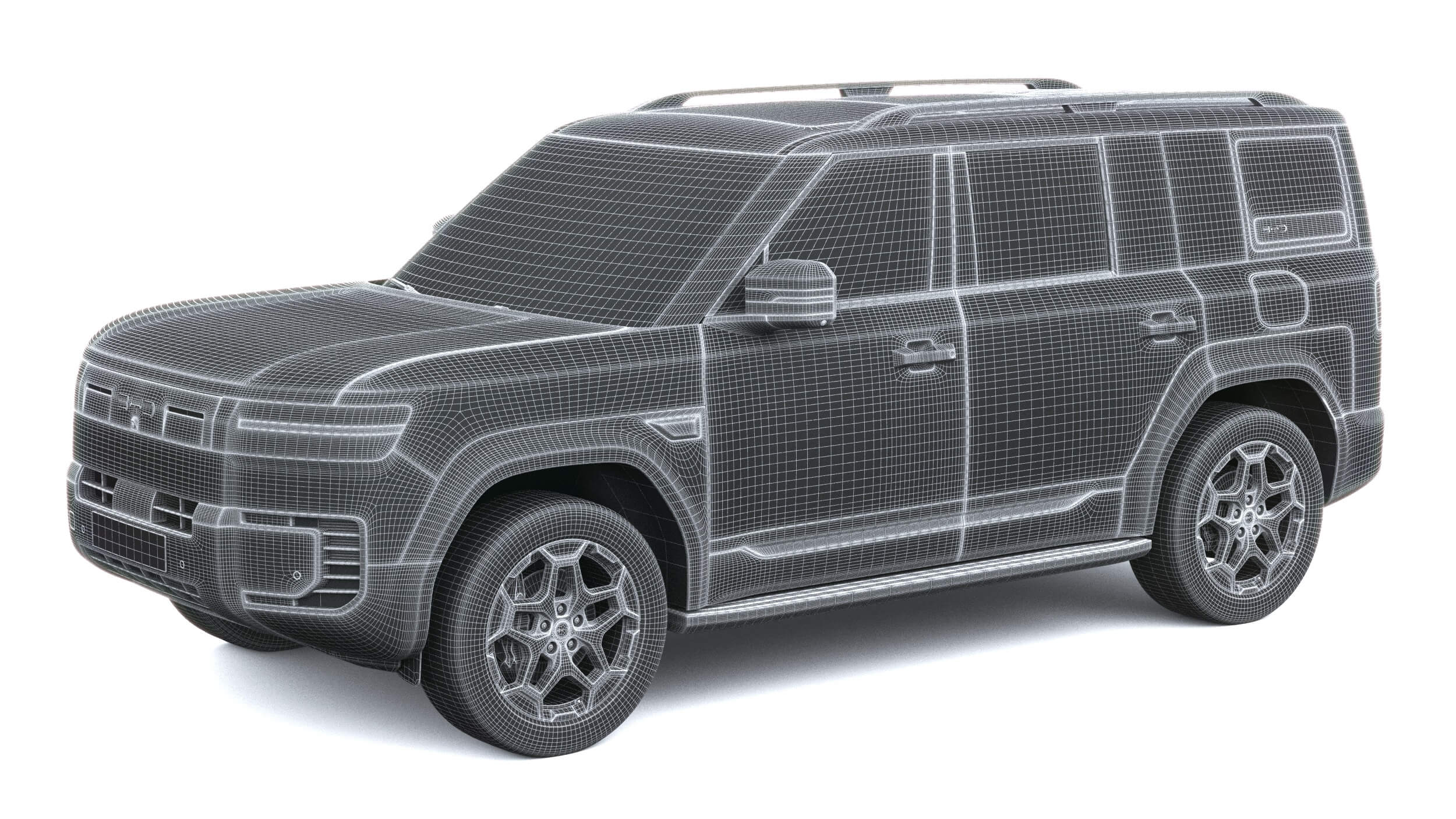 BYD Ti7 2027 3D Model