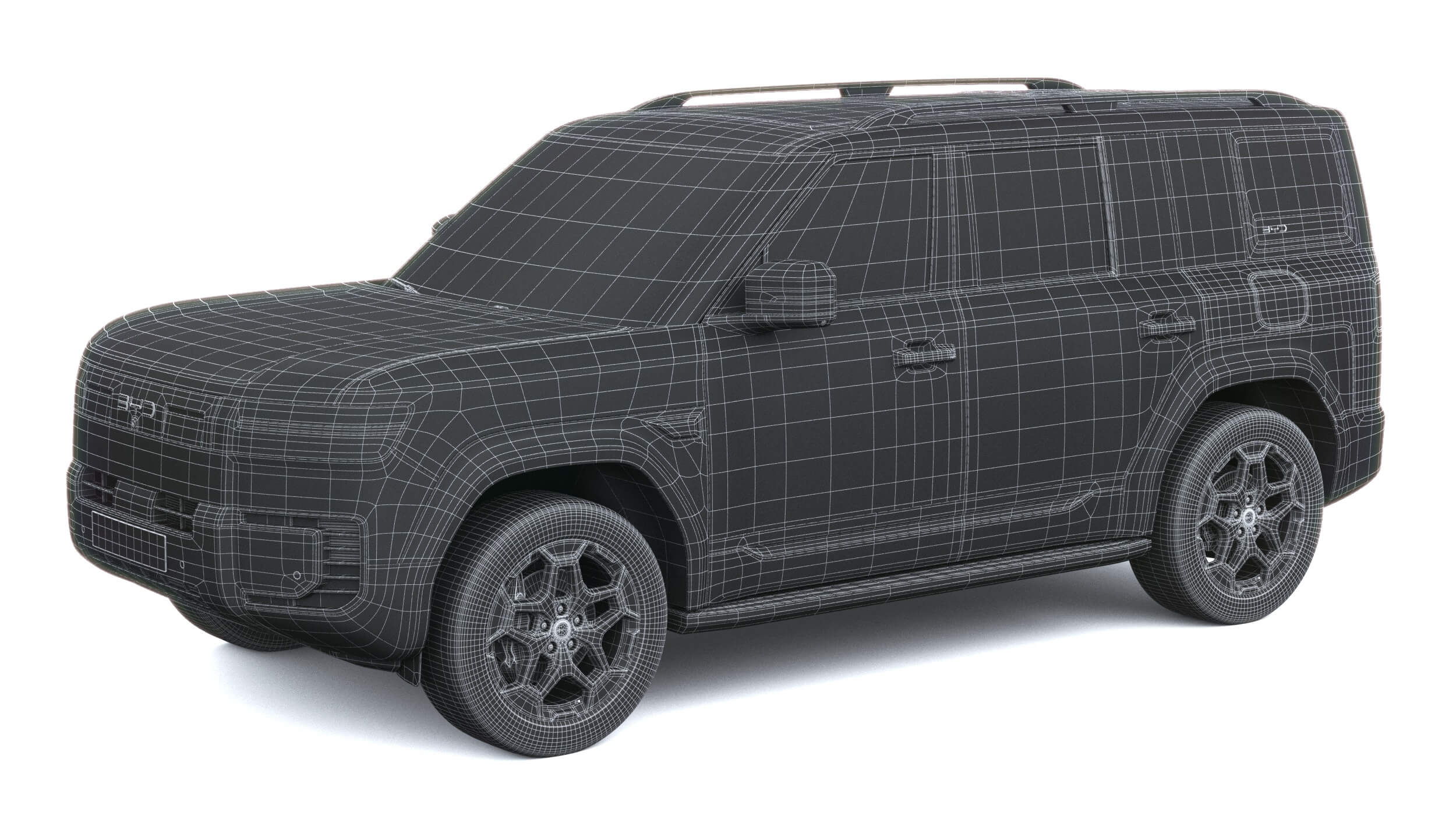 BYD Ti7 2027 3D Model