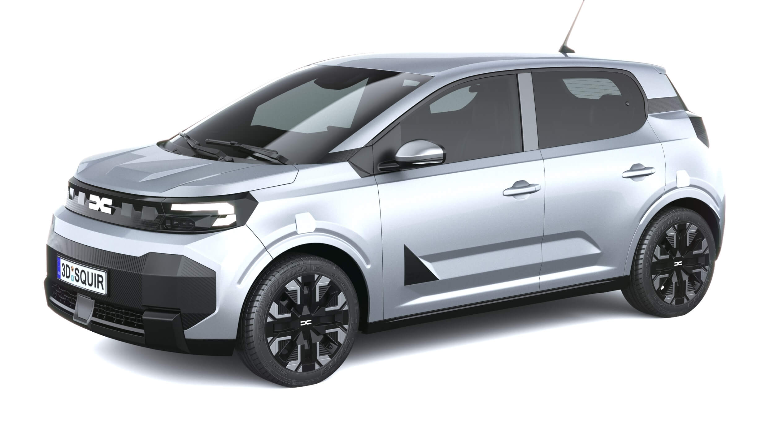 Dacia Spring 2027 3D Model