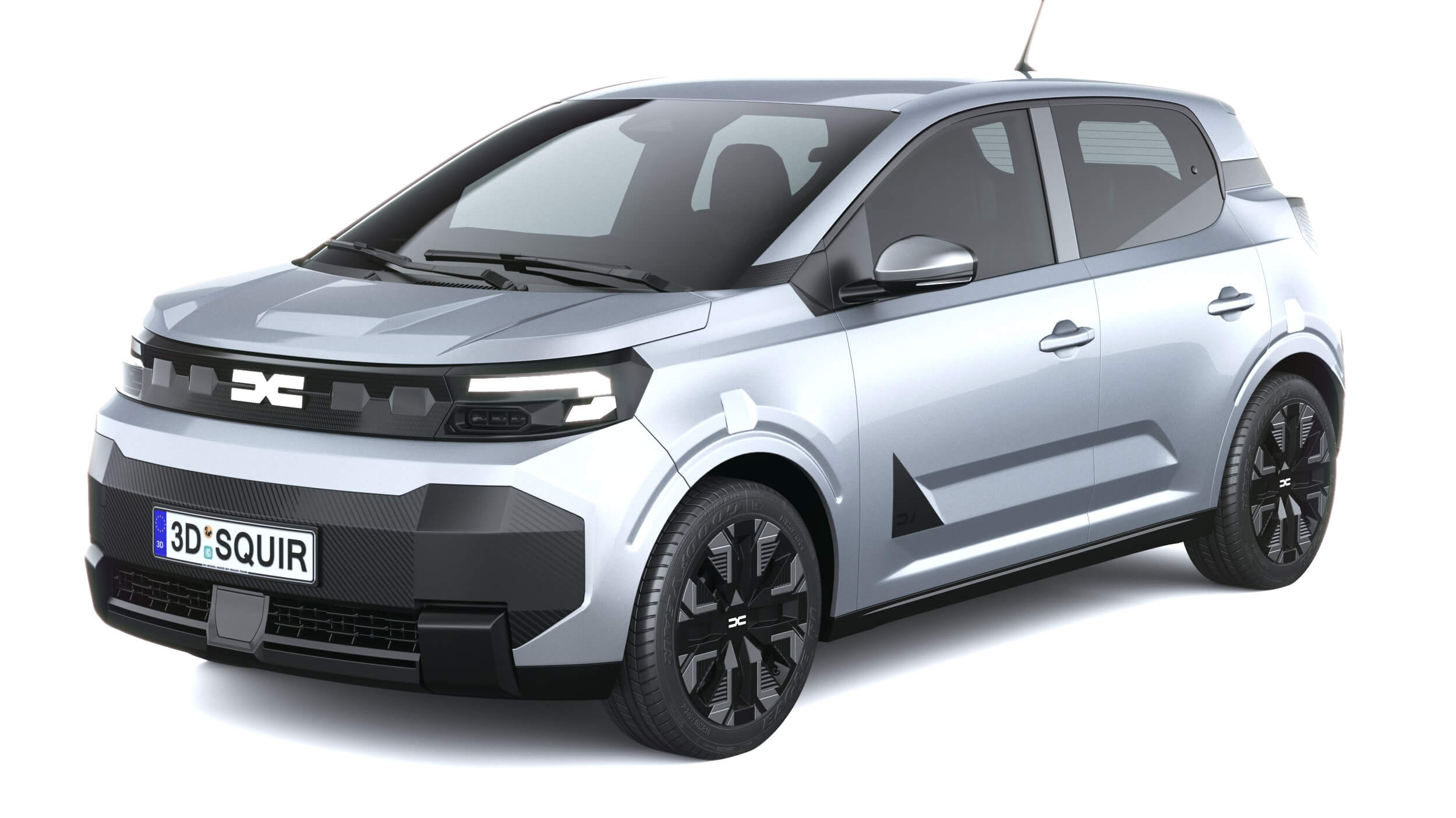 Dacia Spring 2027 3D Model