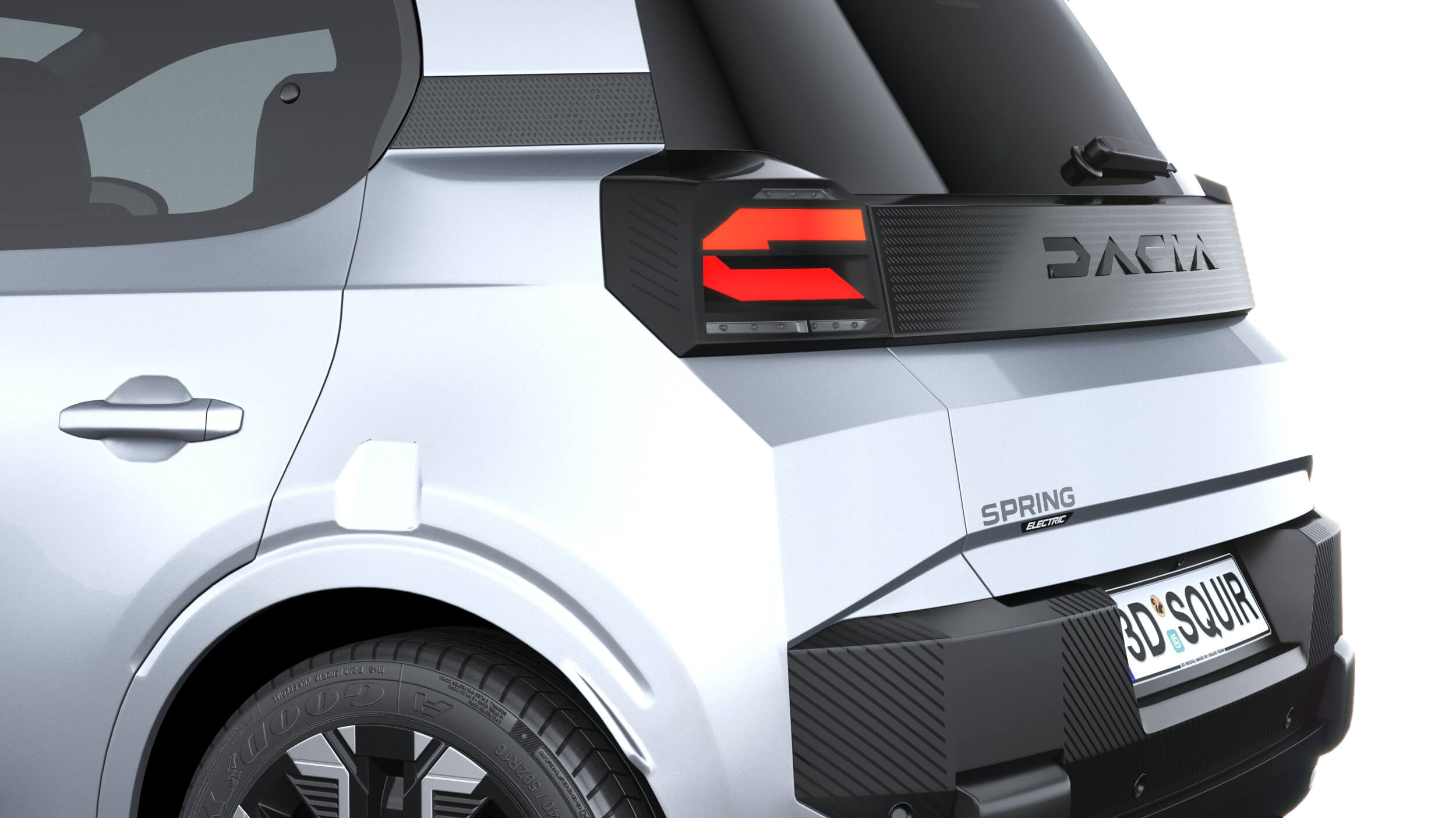 Dacia Spring 2027 3D Model