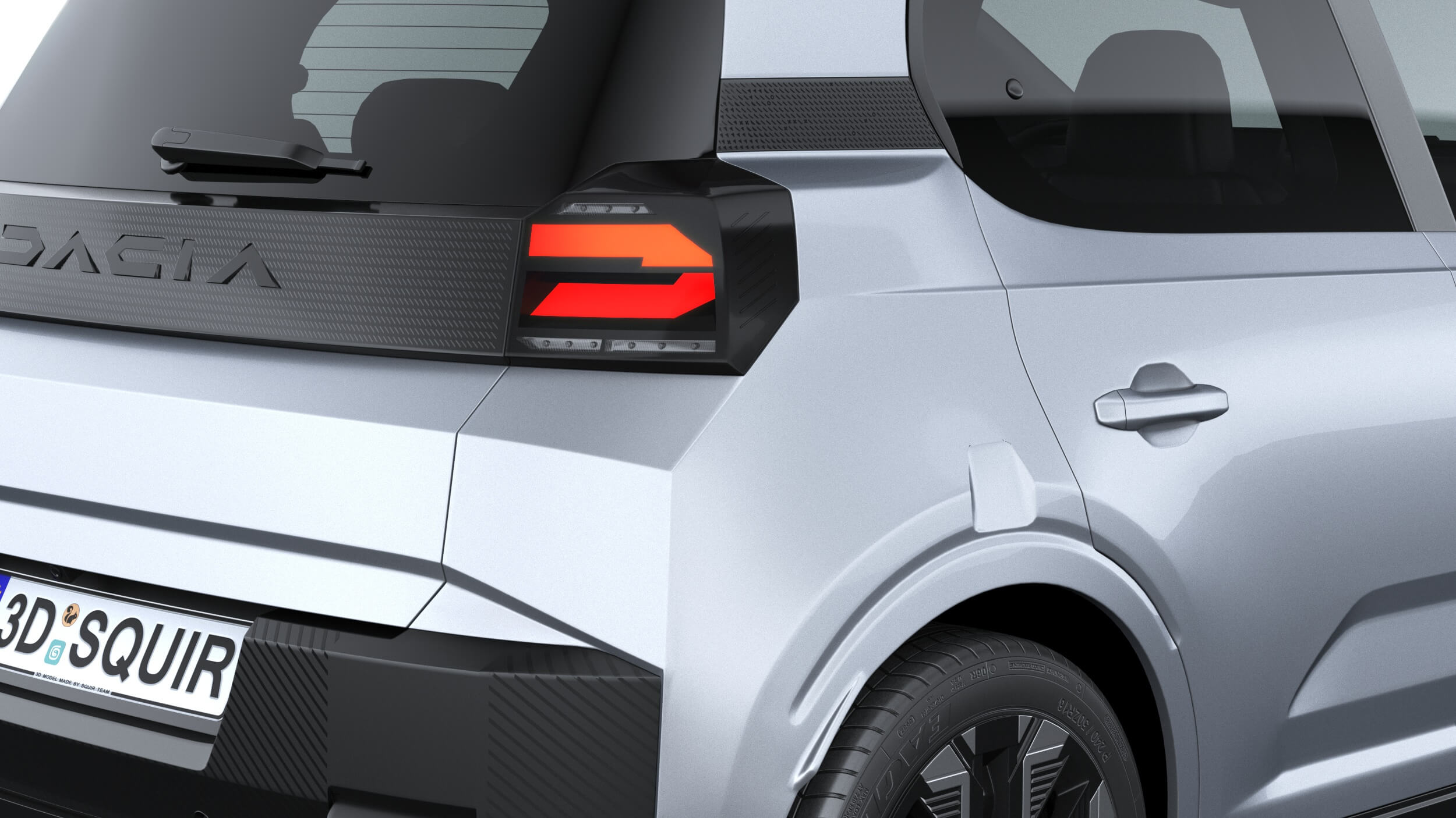 Dacia Spring 2027 3D Model