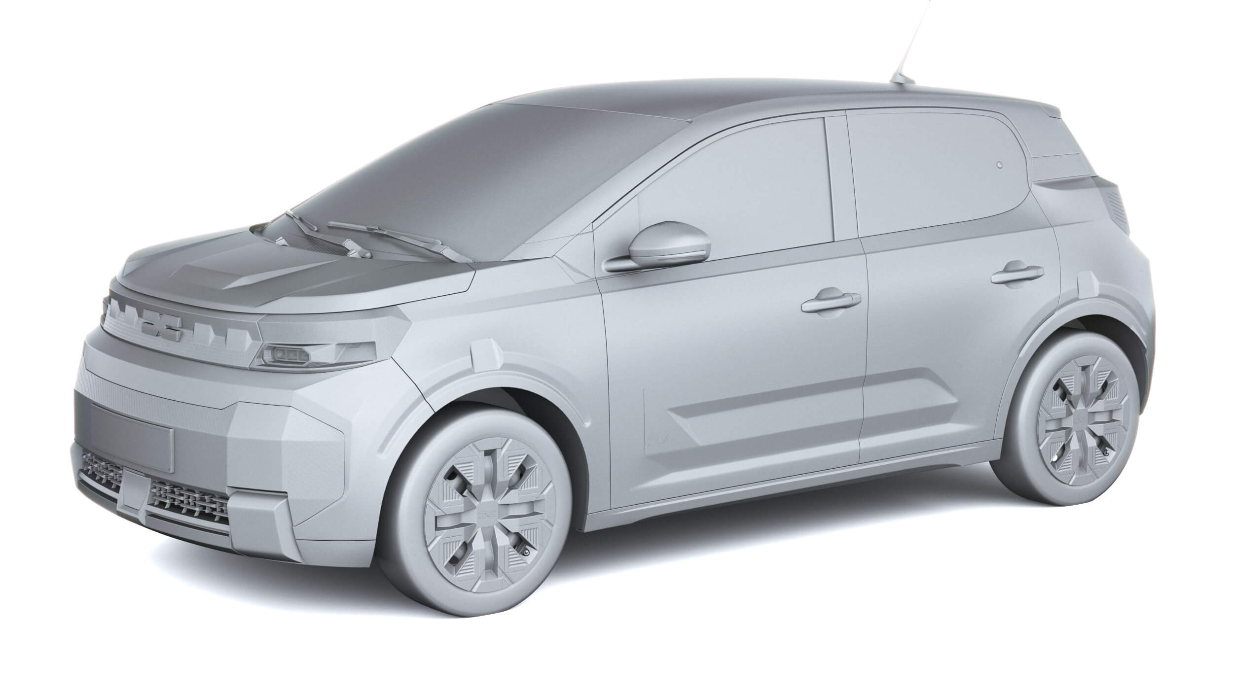 Dacia Spring 2027 3D Model