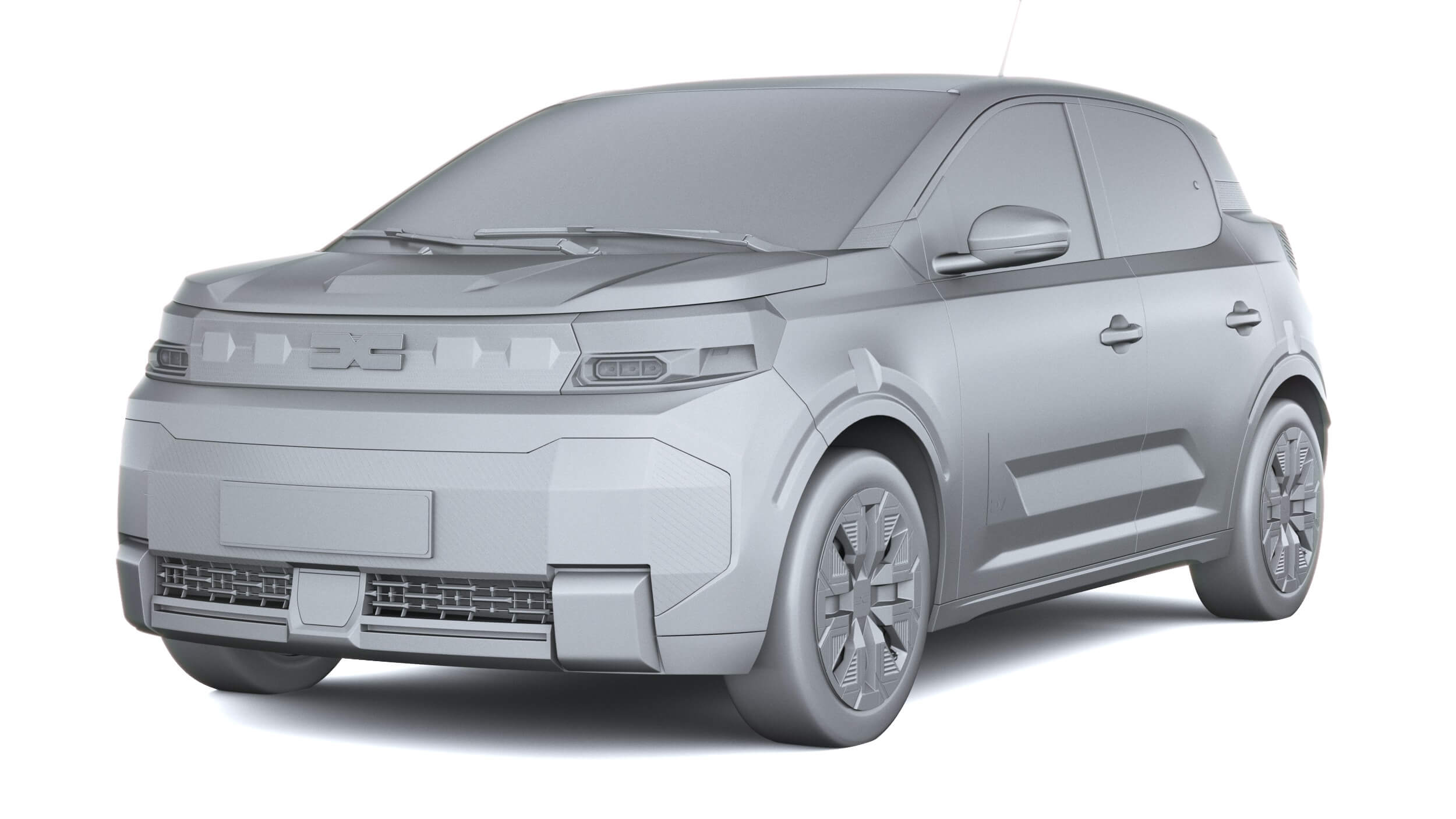 Dacia Spring 2027 3D Model