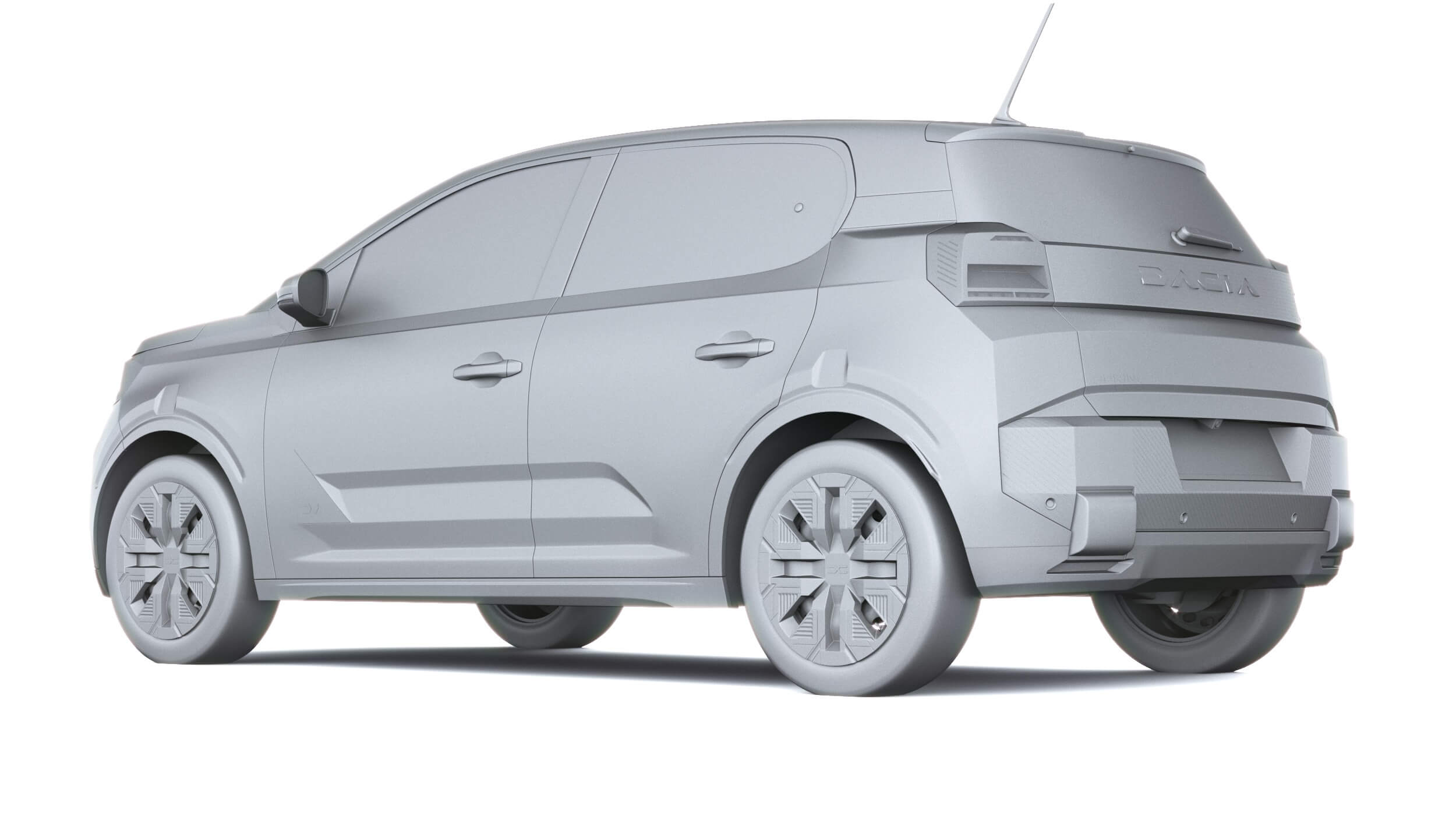 Dacia Spring 2027 3D Model