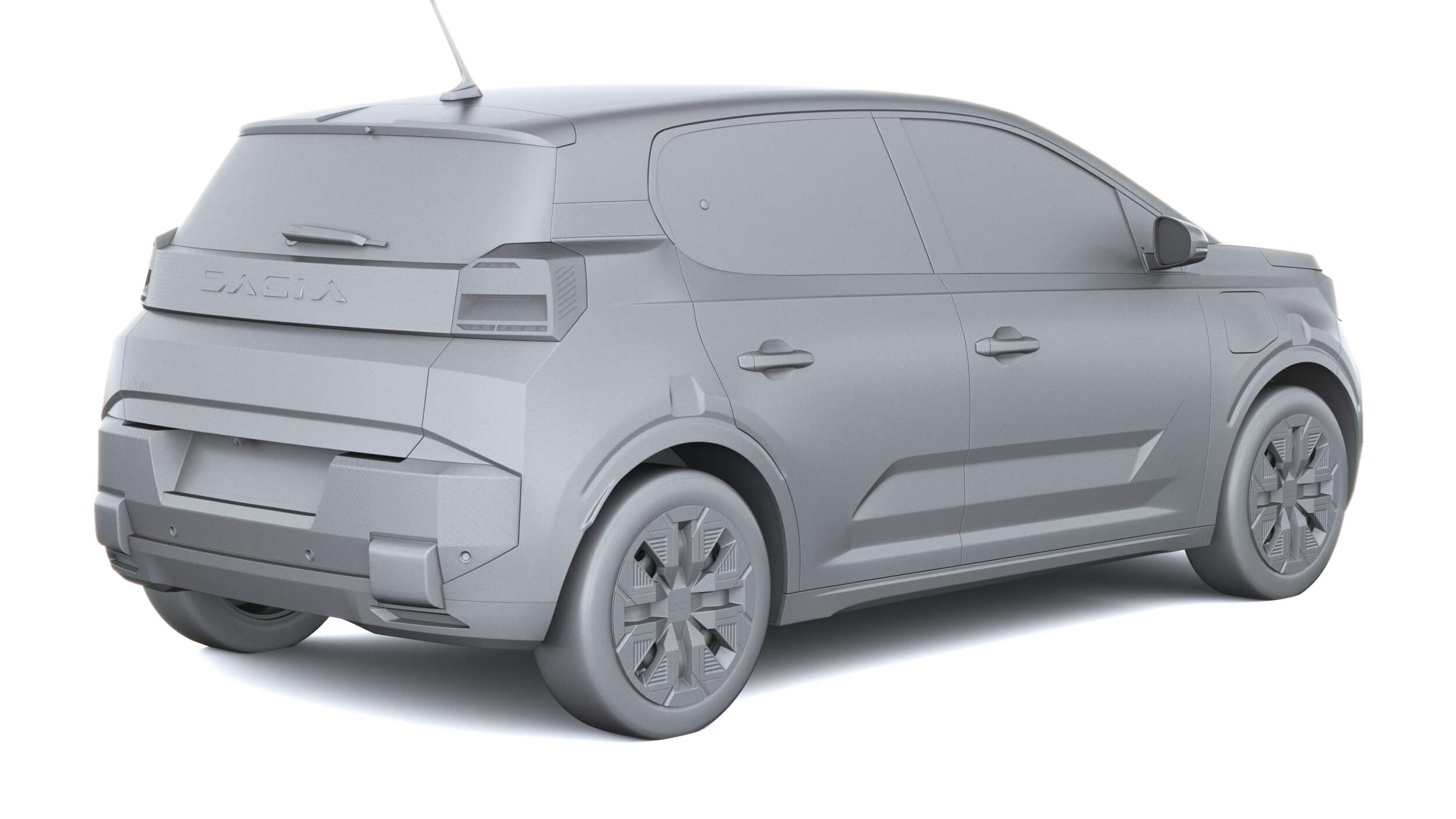 Dacia Spring 2027 3D Model