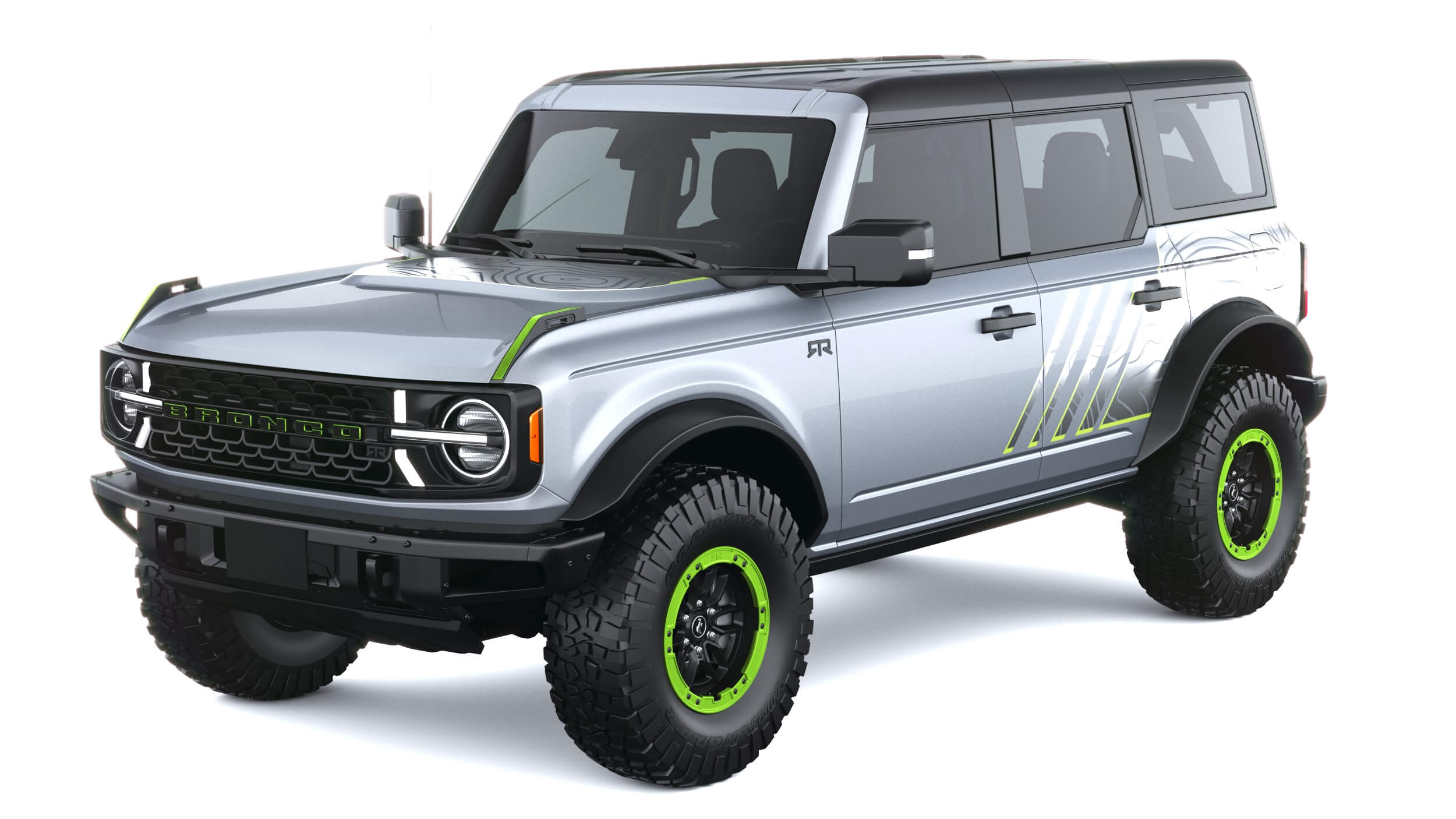 Ford Bronco RTR 2027 3D Model